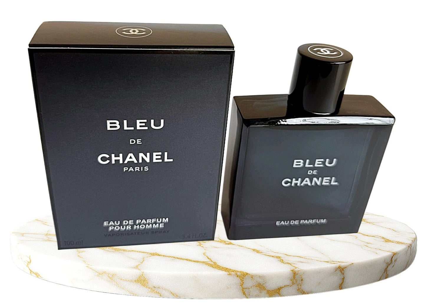 Bleu de Chanel Eau de Toilette – Men’s Woody Aromatic Fragrance
