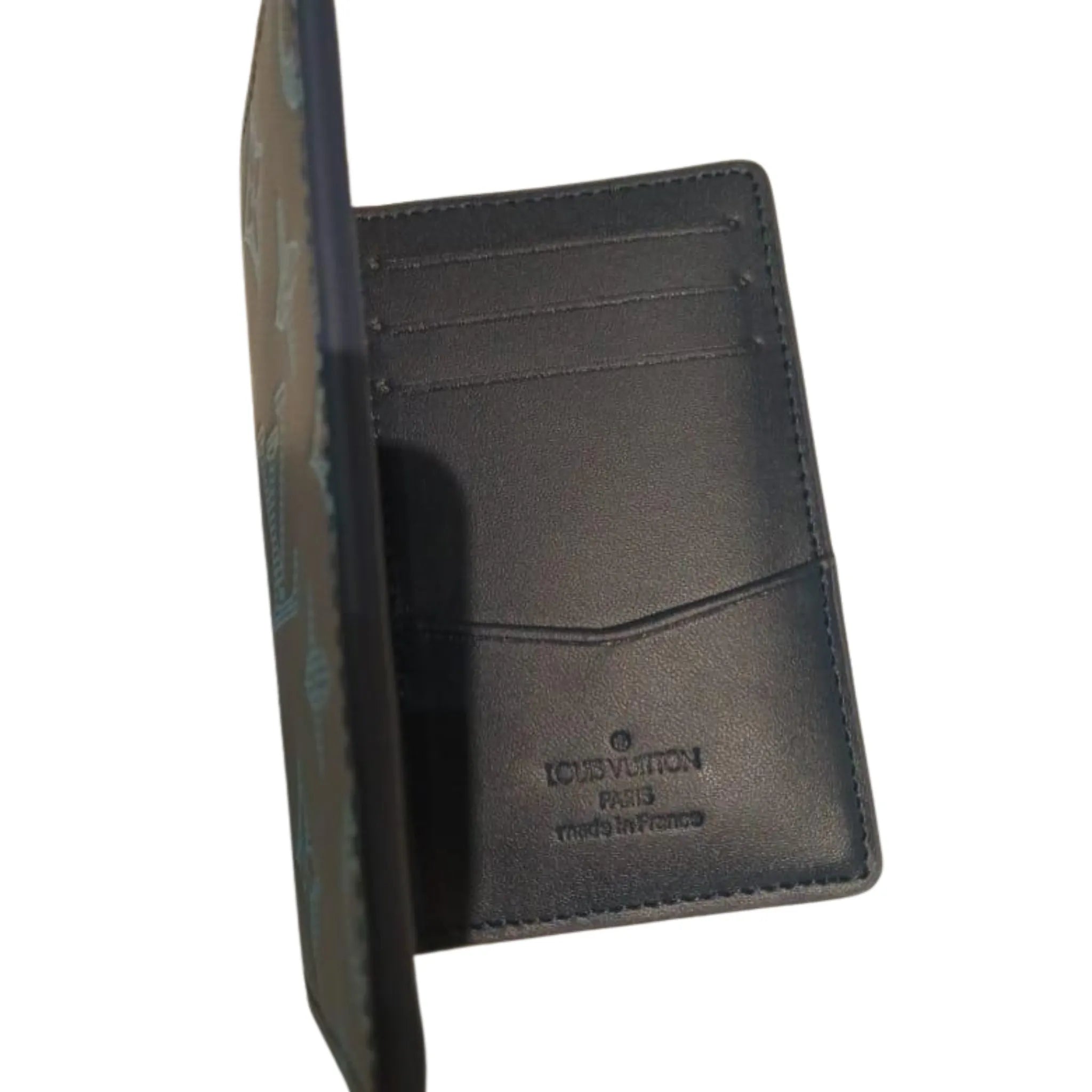 Louis Vuitton M83378 Monogram Navy Shadow de Poche Card Holder – Authentic Pre-Owned