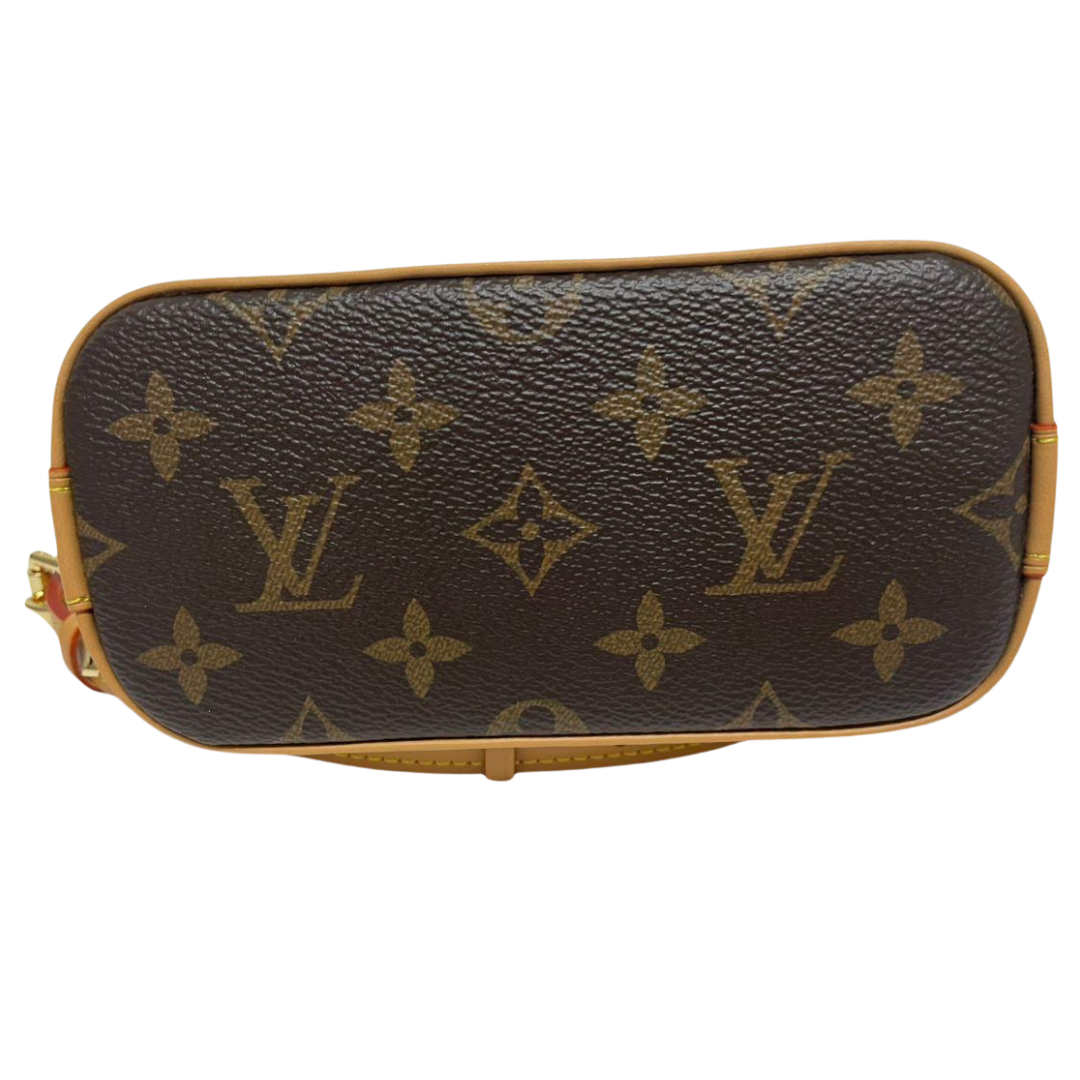 Louis Vuitton Nano Alma Handbag Monogram Canvas Leather Mini Bag