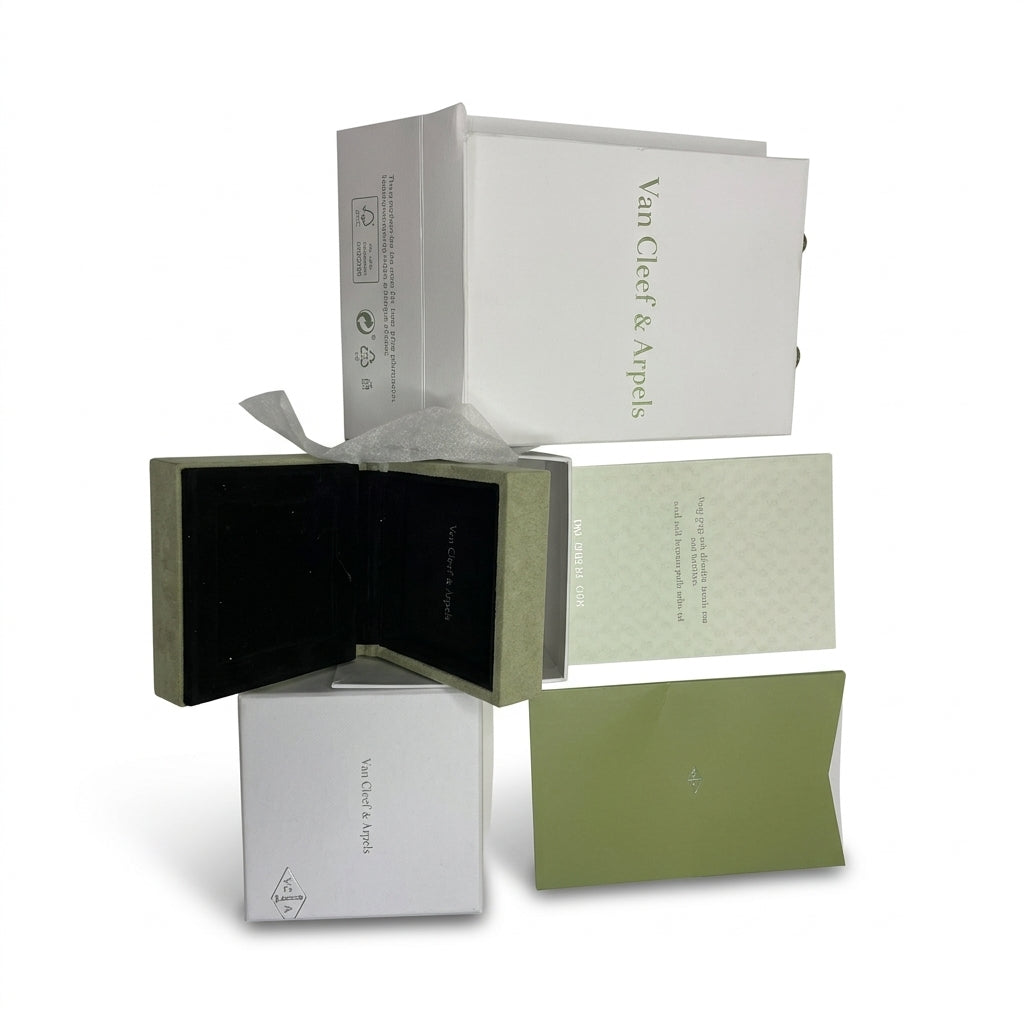 Van Cleef & Arpels Necklace & Earring Travel Jewellery Case – Authentic, Box Only
