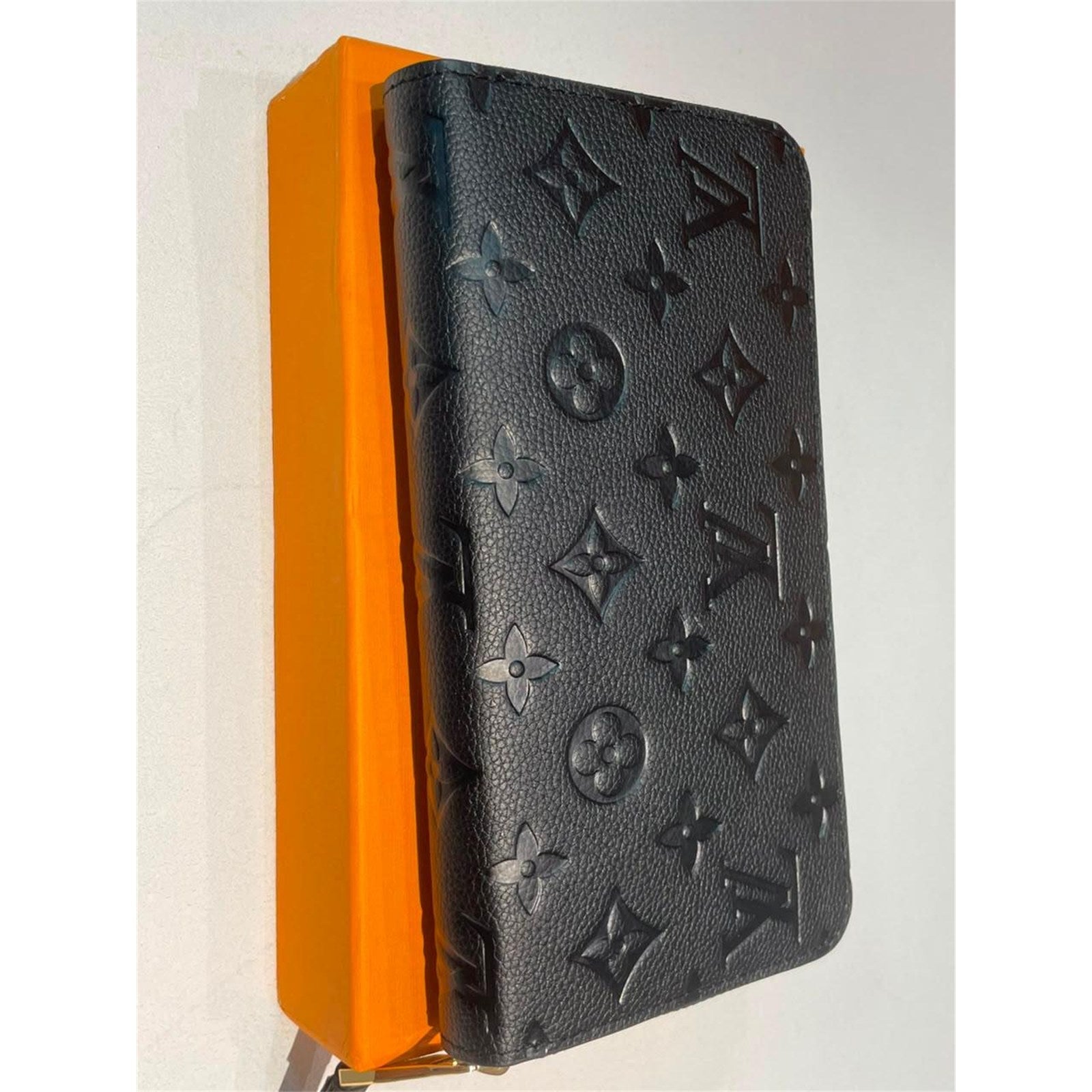 Louis Vuitton Black Monogram Zippy Long Wallet with Box – Authentic Pre-Owned