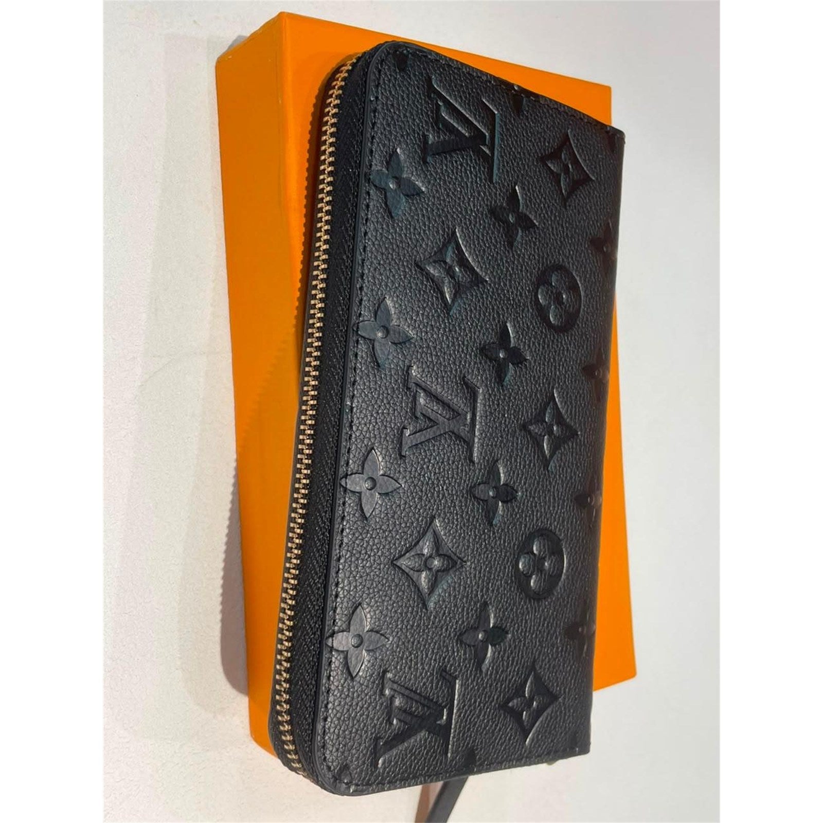 Louis Vuitton Black Monogram Zippy Long Wallet with Box – Authentic Pre-Owned