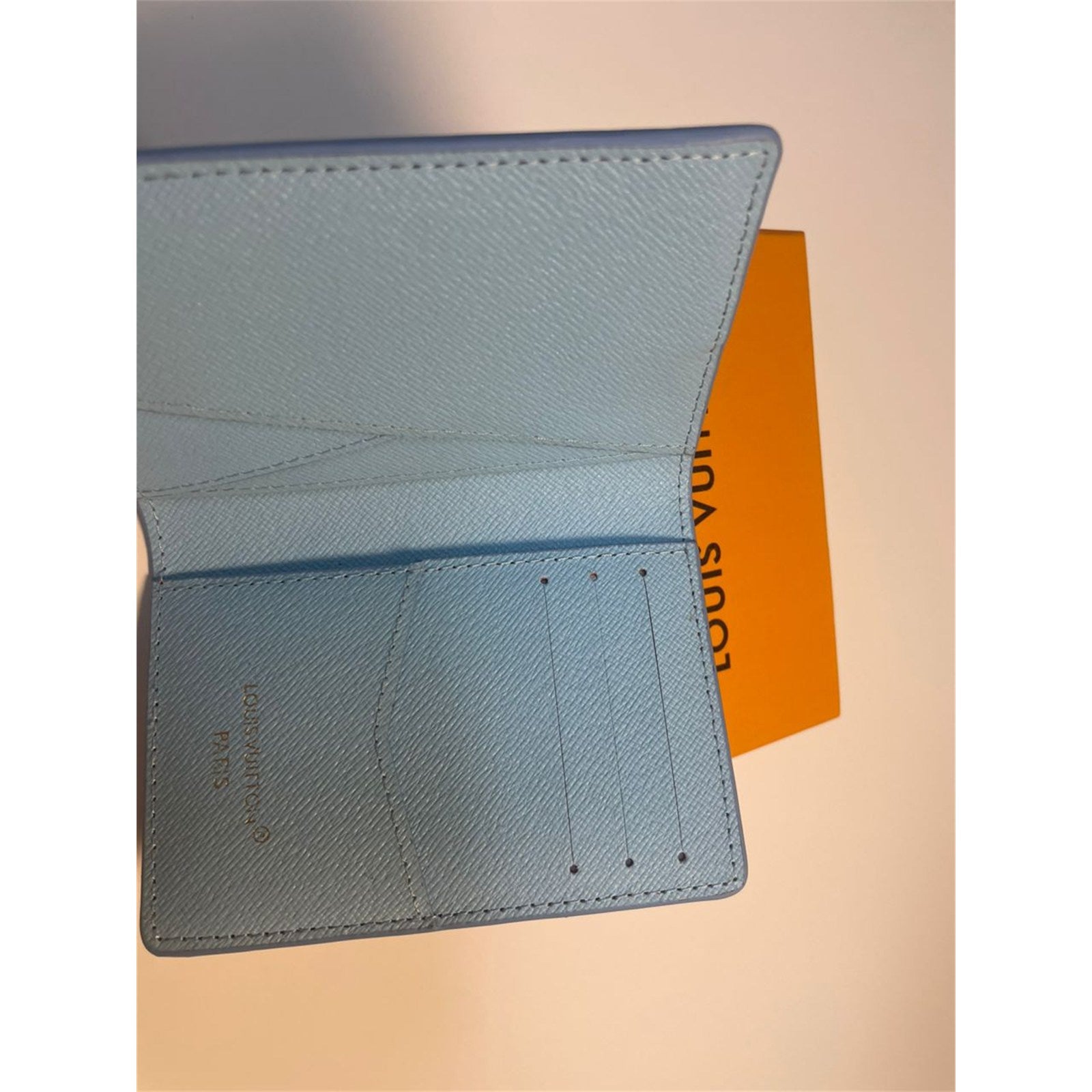 Louis Vuitton Pocket Organizer Wallet Sky Paragliding Monogram – Authentic Pre-Owned