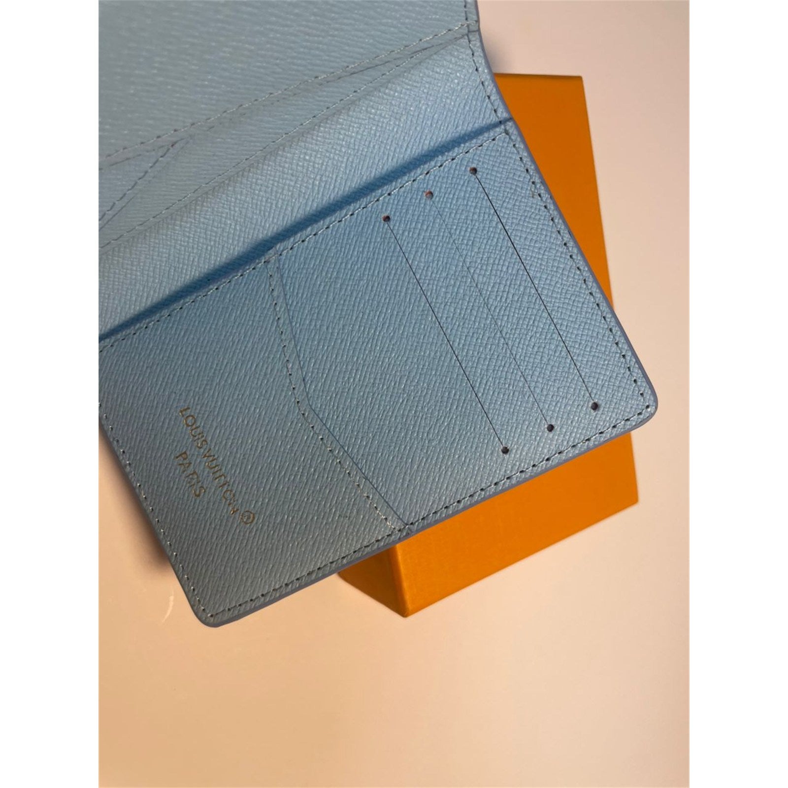 Louis Vuitton Pocket Organizer Wallet Sky Paragliding Monogram – Authentic Pre-Owned