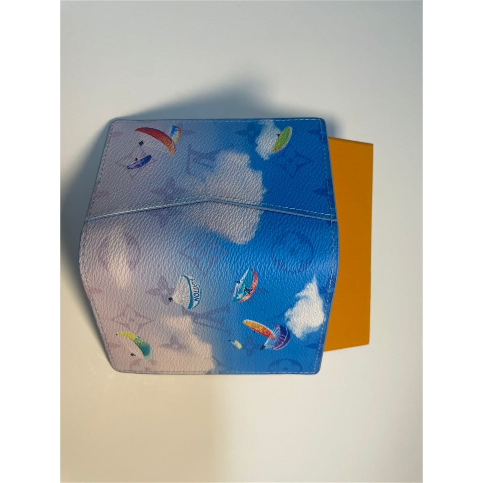 Louis Vuitton Pocket Organizer Wallet Sky Paragliding Monogram – Authentic Pre-Owned
