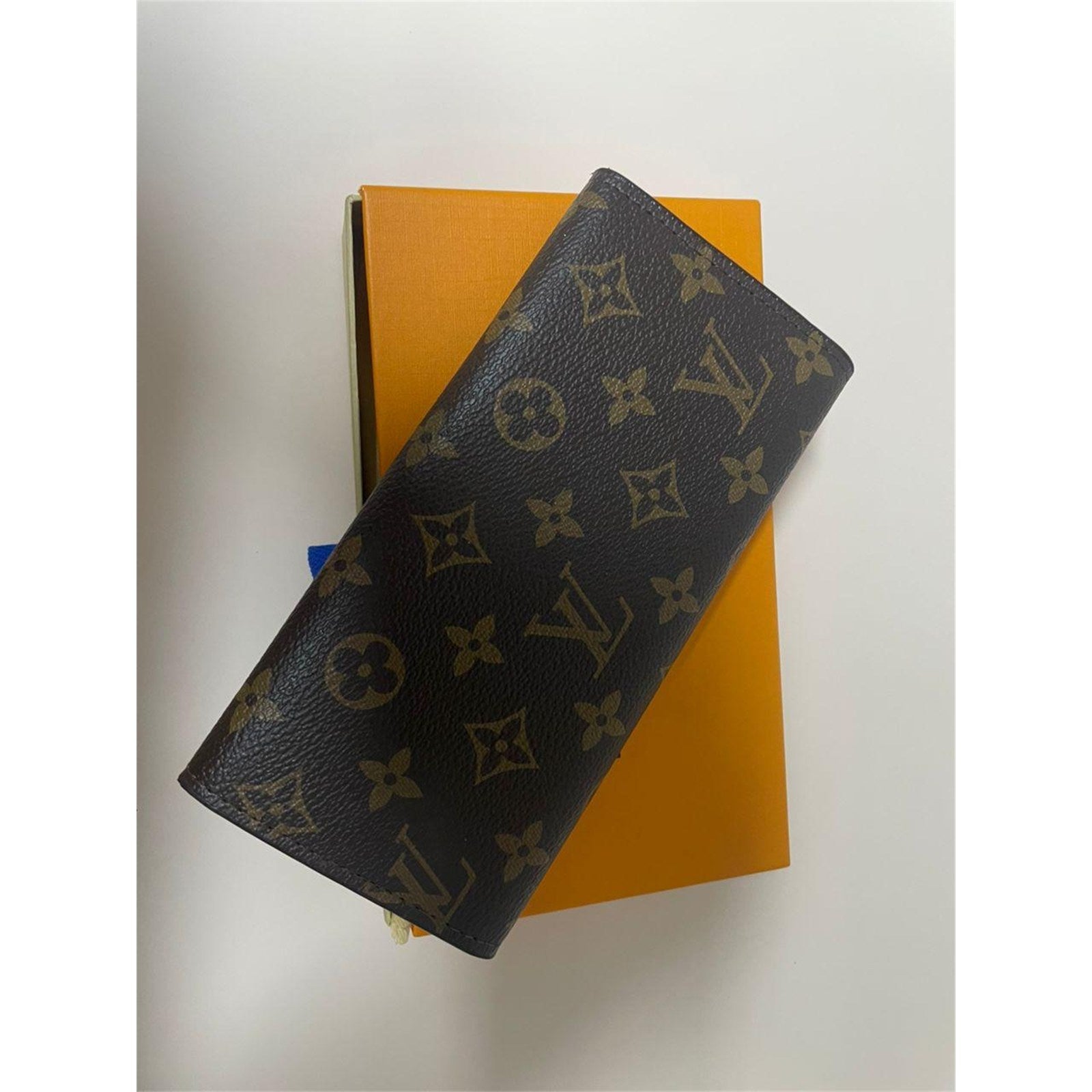 Louis Vuitton Portefeuille Sarah Monogram Long Wallet Brown – Authentic Pre-Owned
