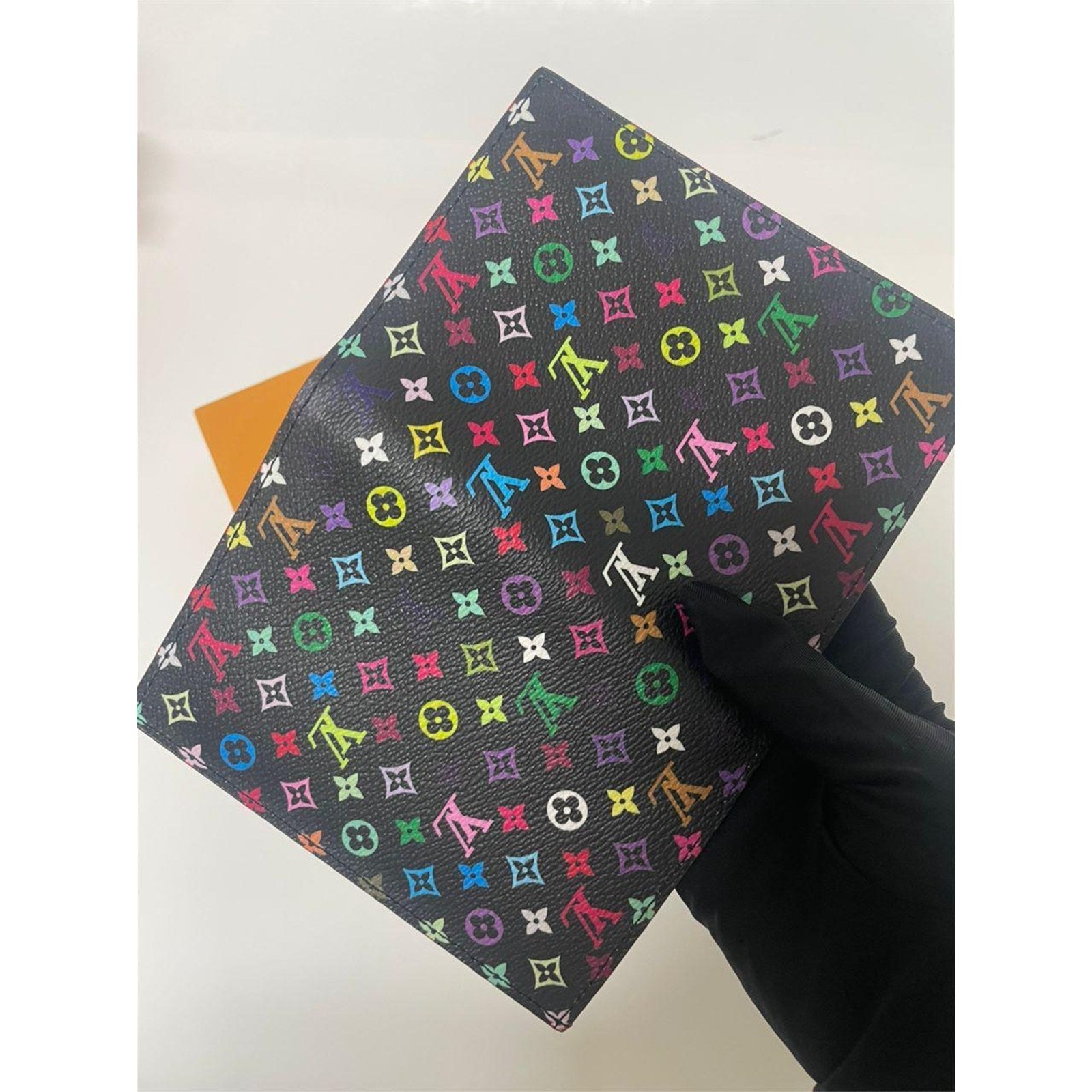 Louis Vuitton x Takashi Murakami Multicolor Passport Cover with Box – Authentic Pre-Owned