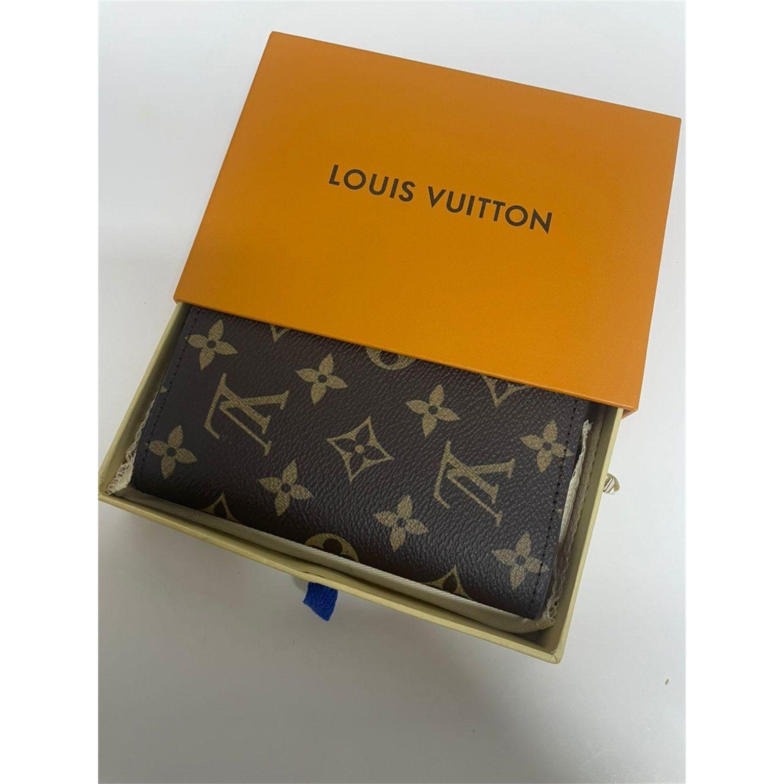 Louis Vuitton Monogram Passport Cover Brown – Authentic Pre-Owned