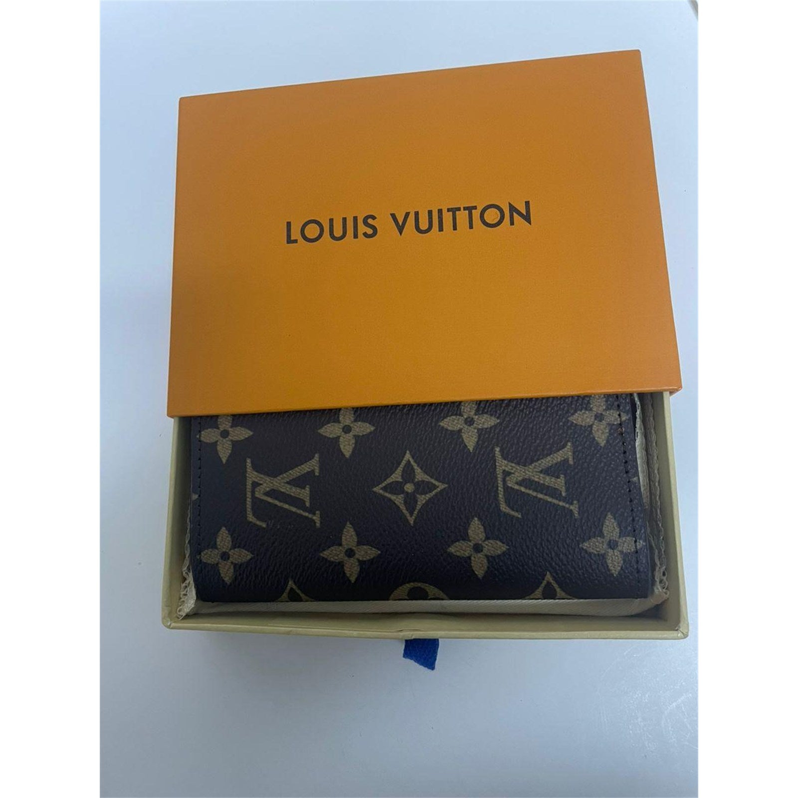 Louis Vuitton Monogram Passport Cover Brown – Authentic Pre-Owned