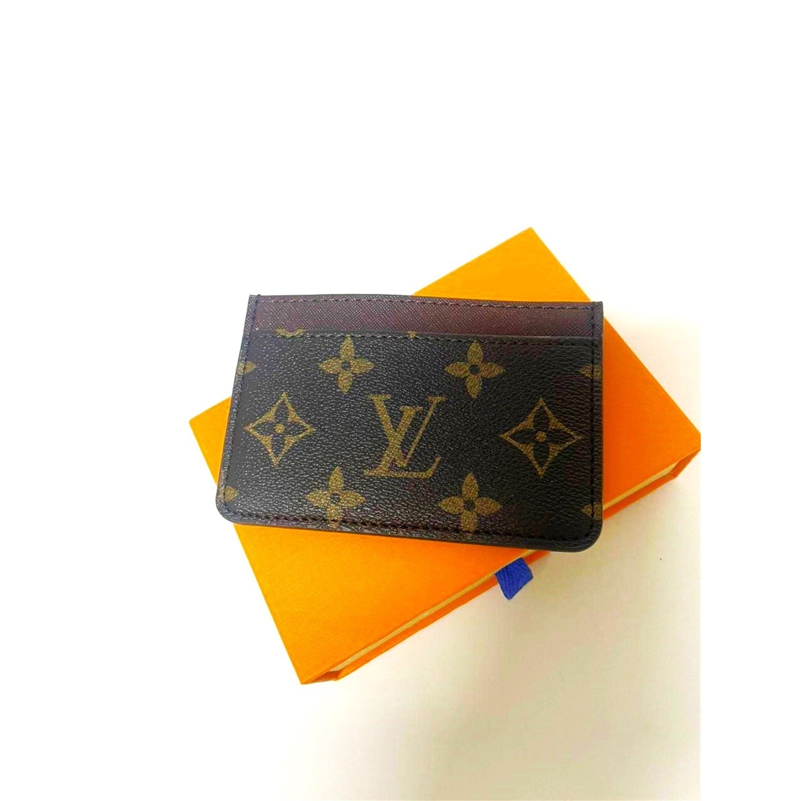 Louis Vuitton Monogram Porte Cartes Sample Card Holder Brown – Authentic Pre-Owned