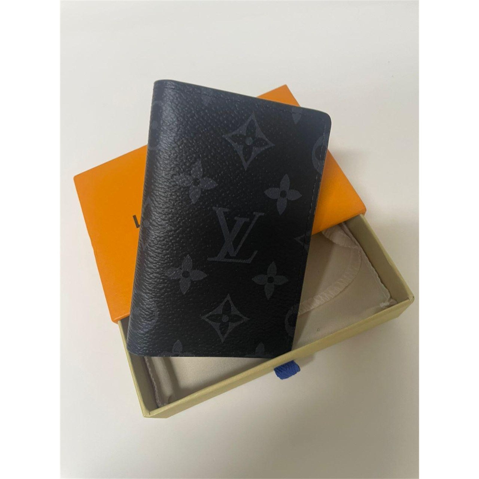 Louis Vuitton Pocket Organizer Monogram Eclipse M61696 – Authentic Pre-Owned