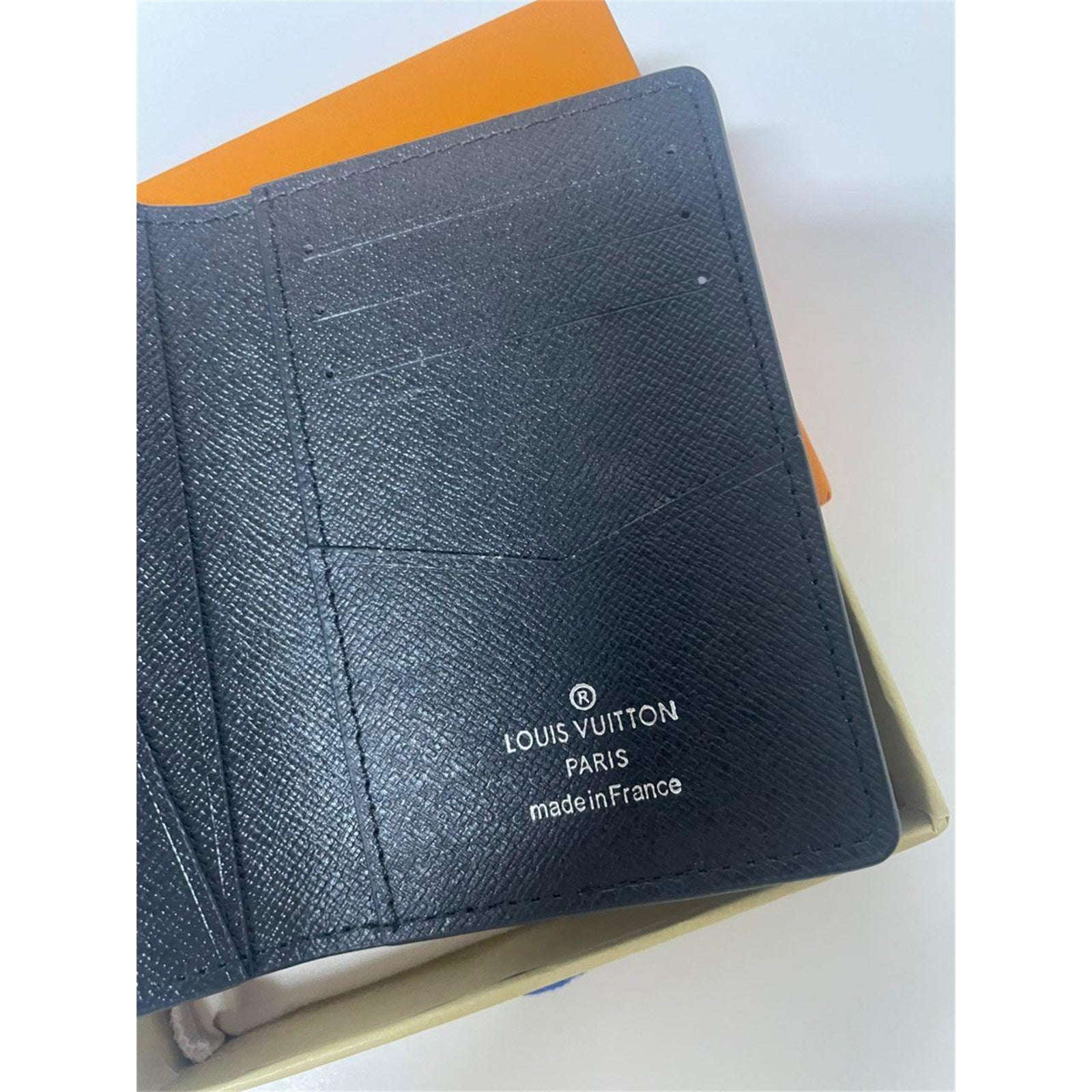 Louis Vuitton Pocket Organizer Monogram Eclipse M61696 – Authentic Pre-Owned
