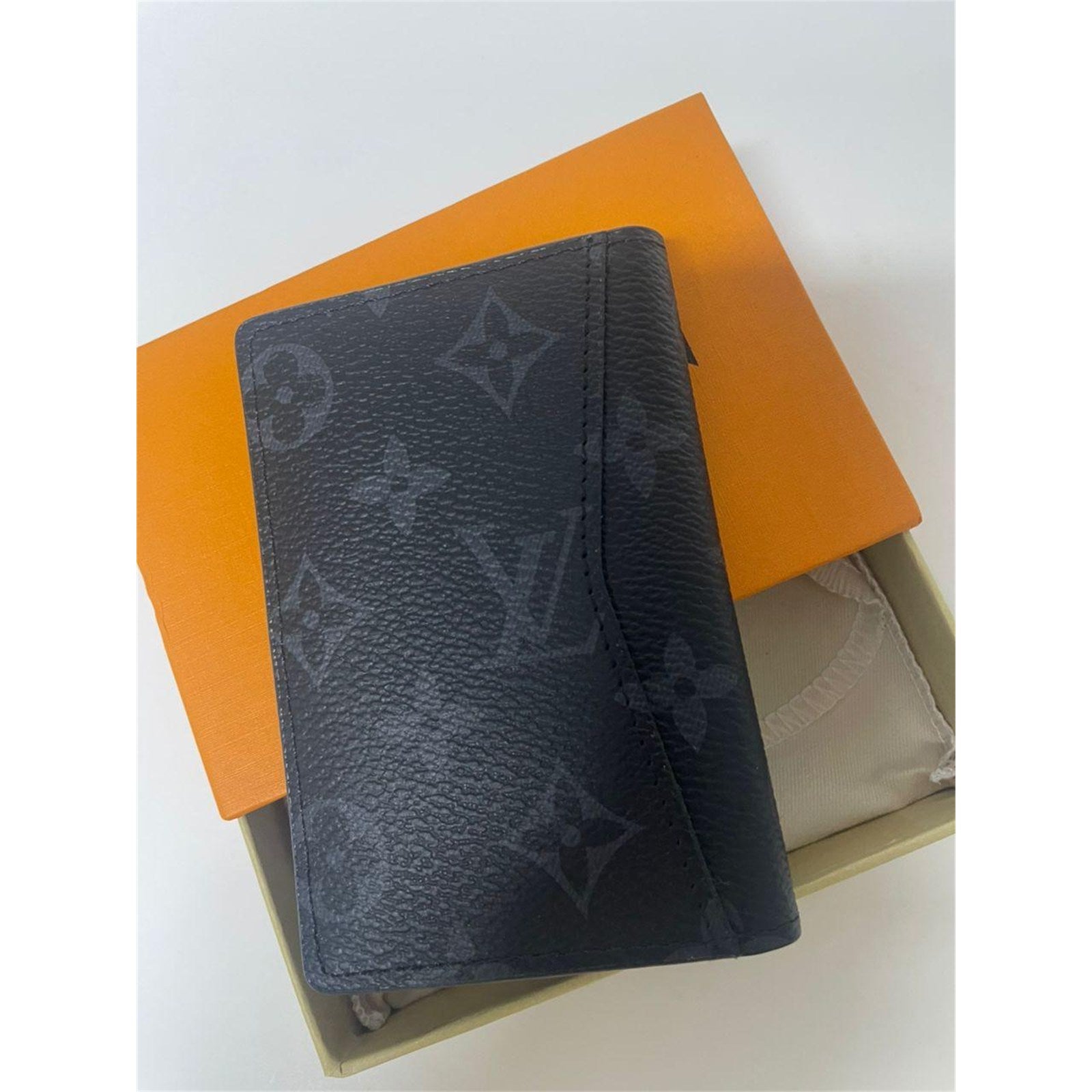 Louis Vuitton Pocket Organizer Monogram Eclipse M61696 – Authentic Pre-Owned