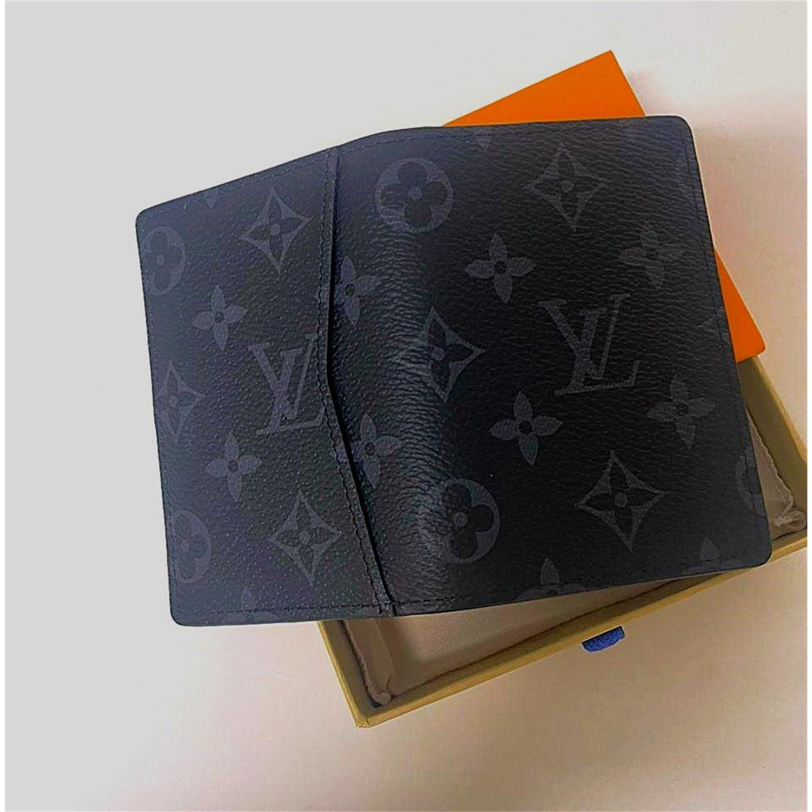 Louis Vuitton Pocket Organizer Monogram Eclipse M61696 – Authentic Pre-Owned