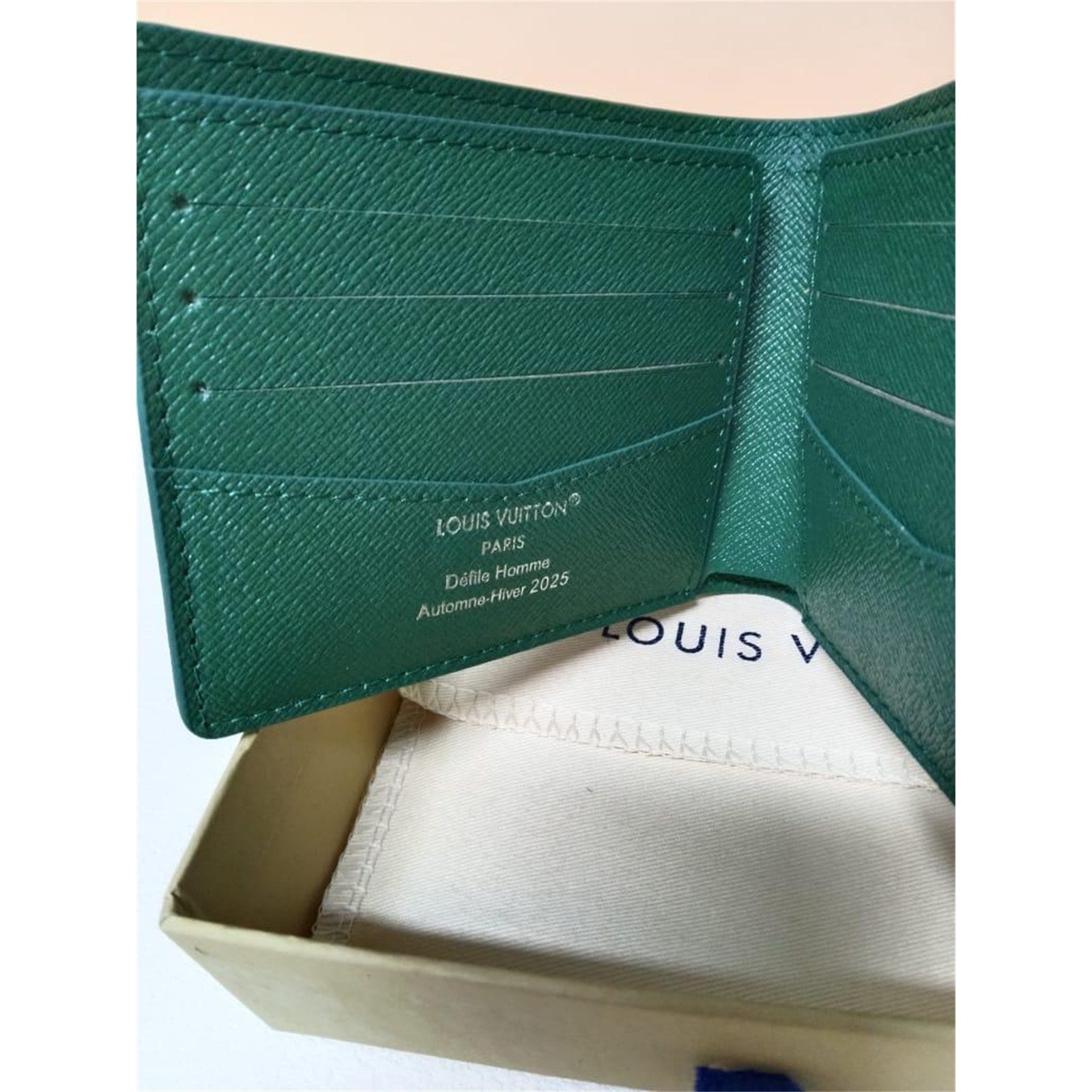 Louis Vuitton Golf Monogram Green Men's Bifold Wallet – Authentic Pre-Owned