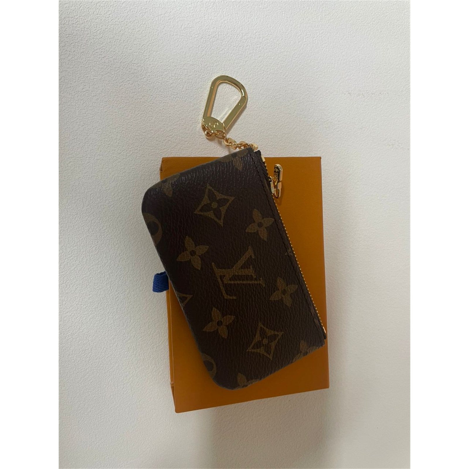 Louis Vuitton Monogram Key Pouch Pochette Cles Coin Purse – Authentic Pre-Owned