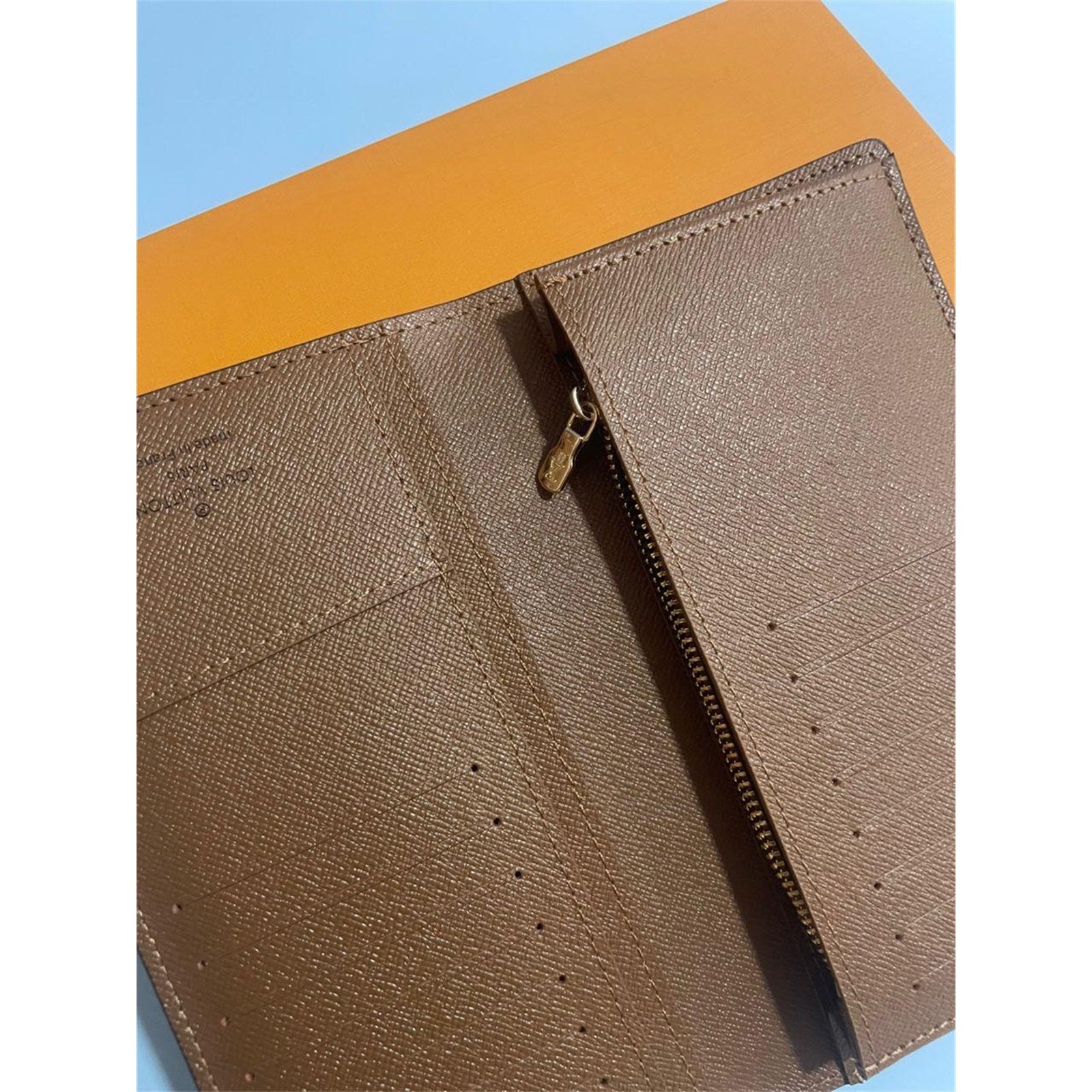 Louis Vuitton Monogram Portefeuille Brazza Long Wallet Brown – Authentic Pre-Owned