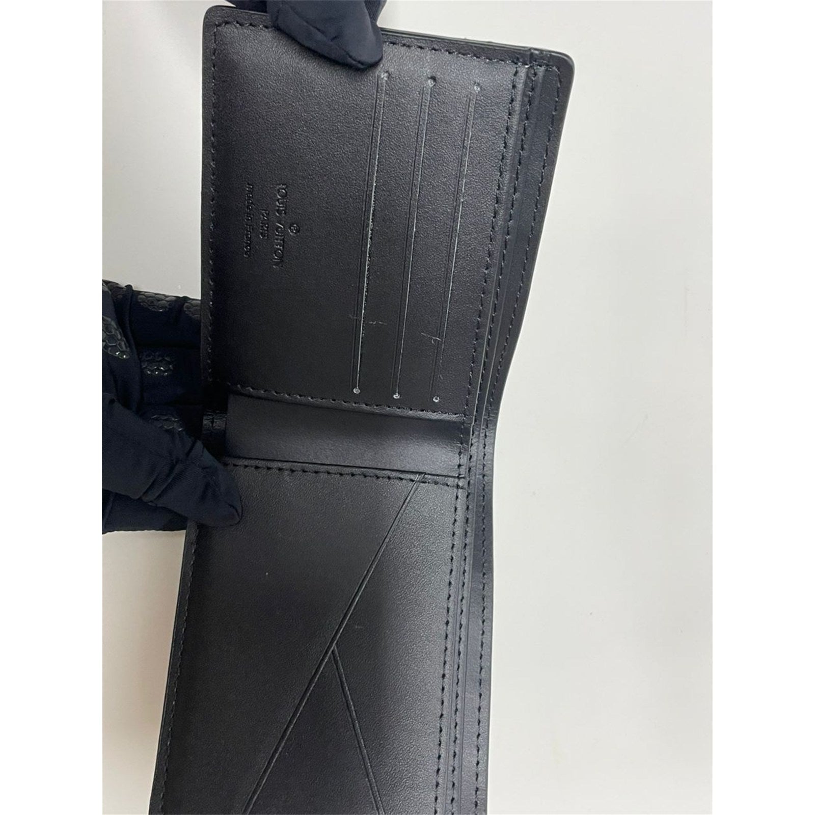 Louis Vuitton Men's Damier Infini Leather Multiple Wallet – Authentic Pre-Owned