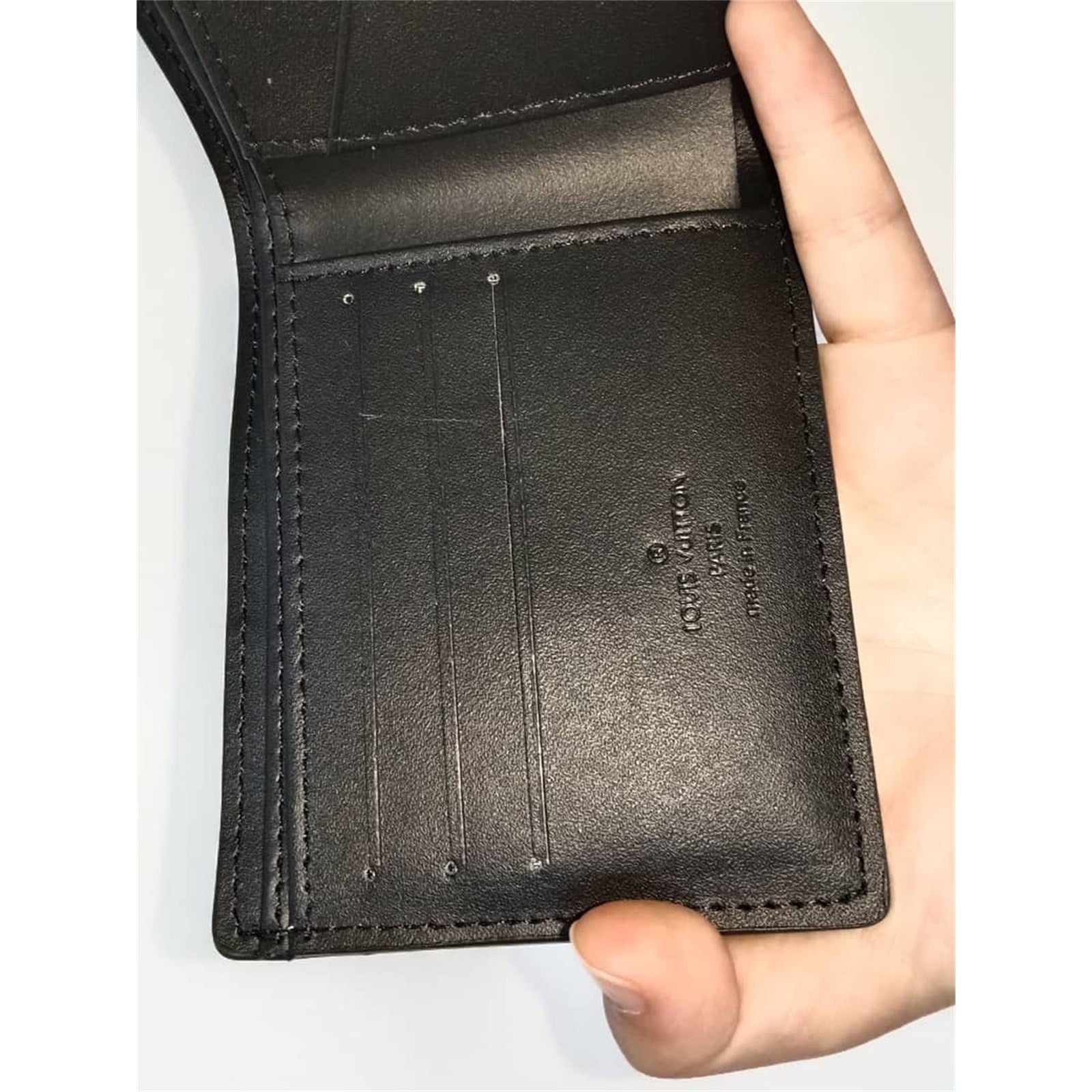 Louis Vuitton Men's Damier Infini Leather Multiple Wallet – Authentic Pre-Owned