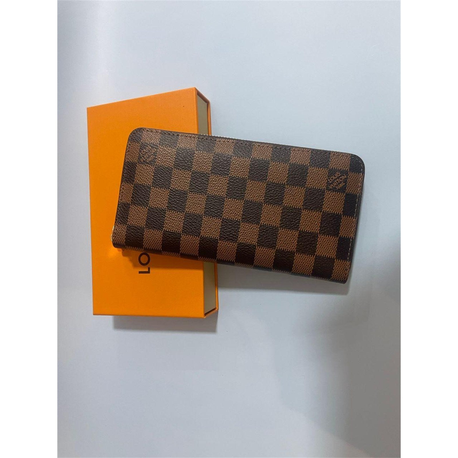 Louis Vuitton Damier Ebene Zippy Zip Around Long Wallet Brown – Authentic Pre-Owned