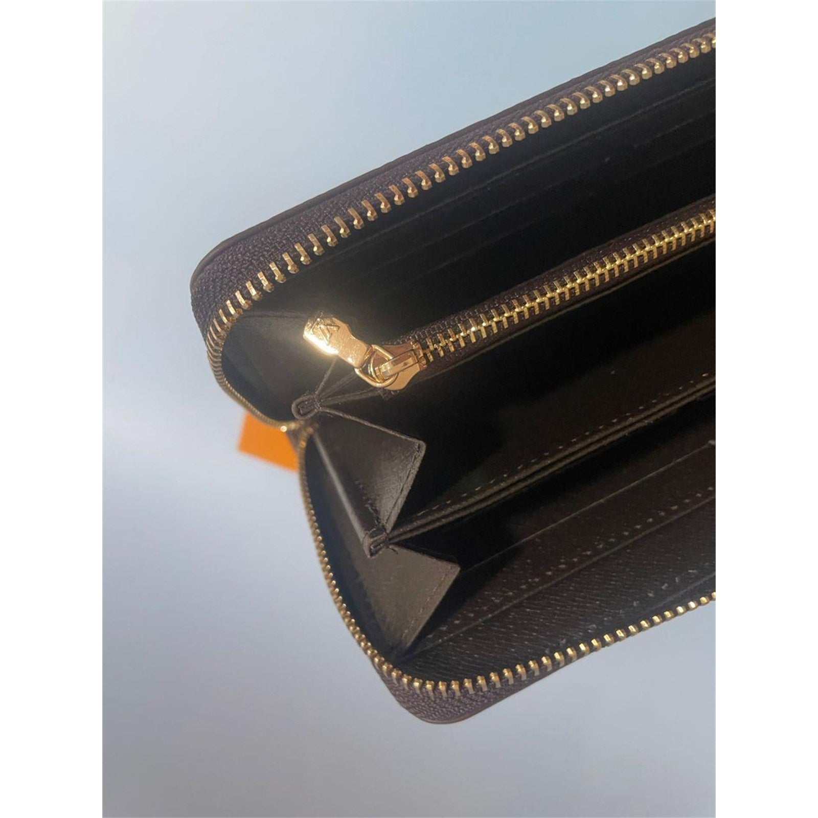Louis Vuitton Damier Ebene Zippy Zip Around Long Wallet Brown – Authentic Pre-Owned