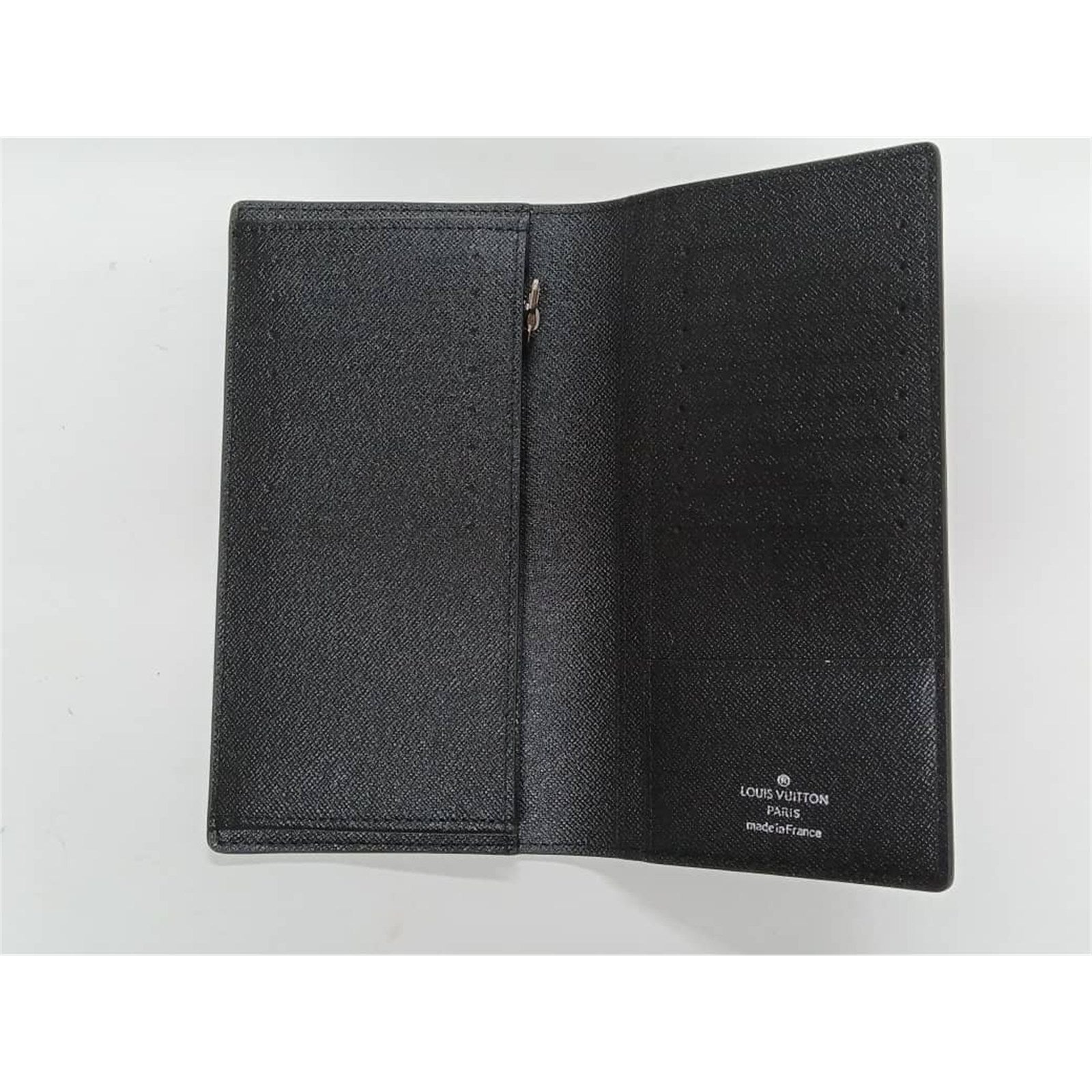 Louis Vuitton Monogram Eclipse Brazza Long Wallet Black – Authentic Pre-Owned