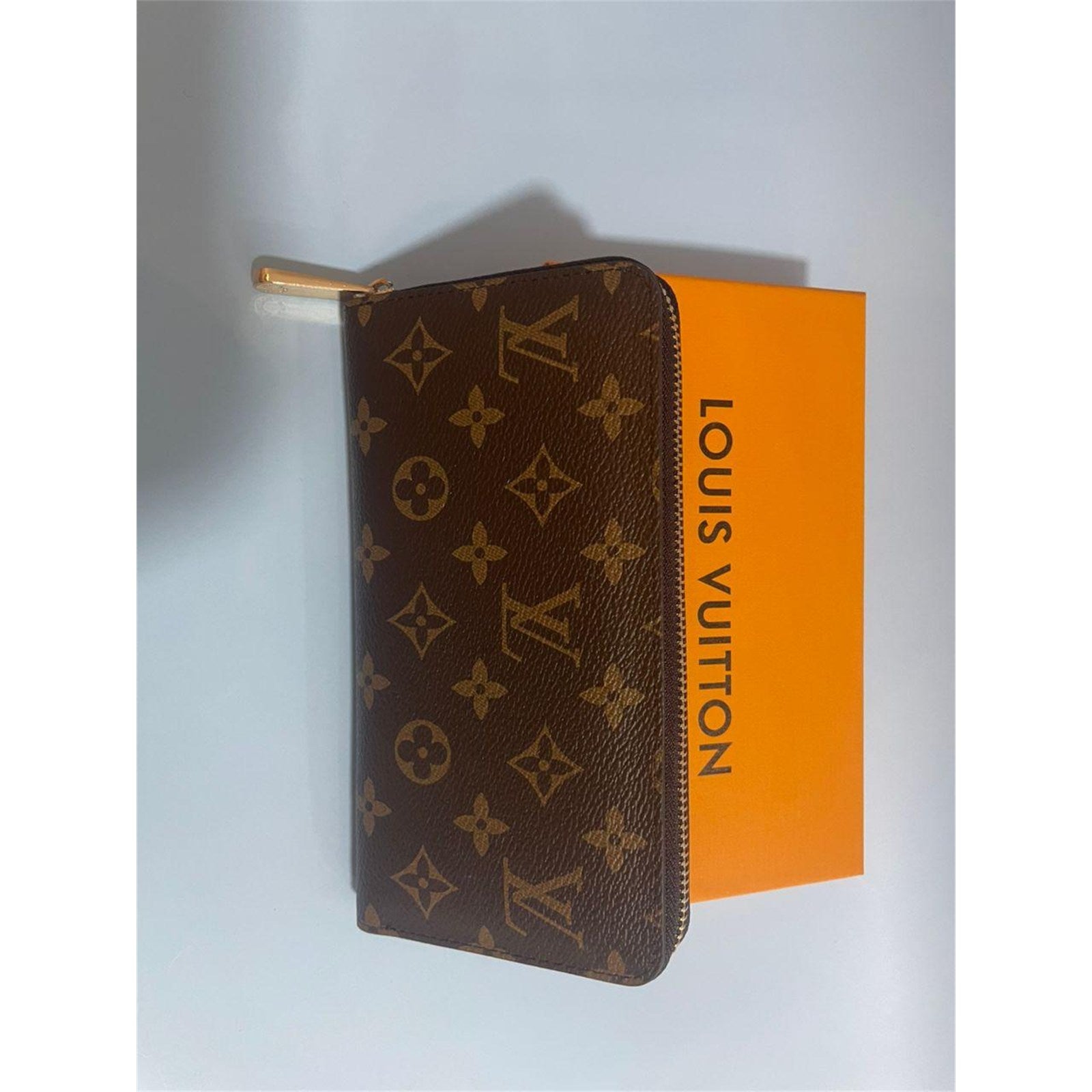 Louis Vuitton Monogram Zippy Wallet Zip Around Long Wallet Brown – Authentic Pre-Owned