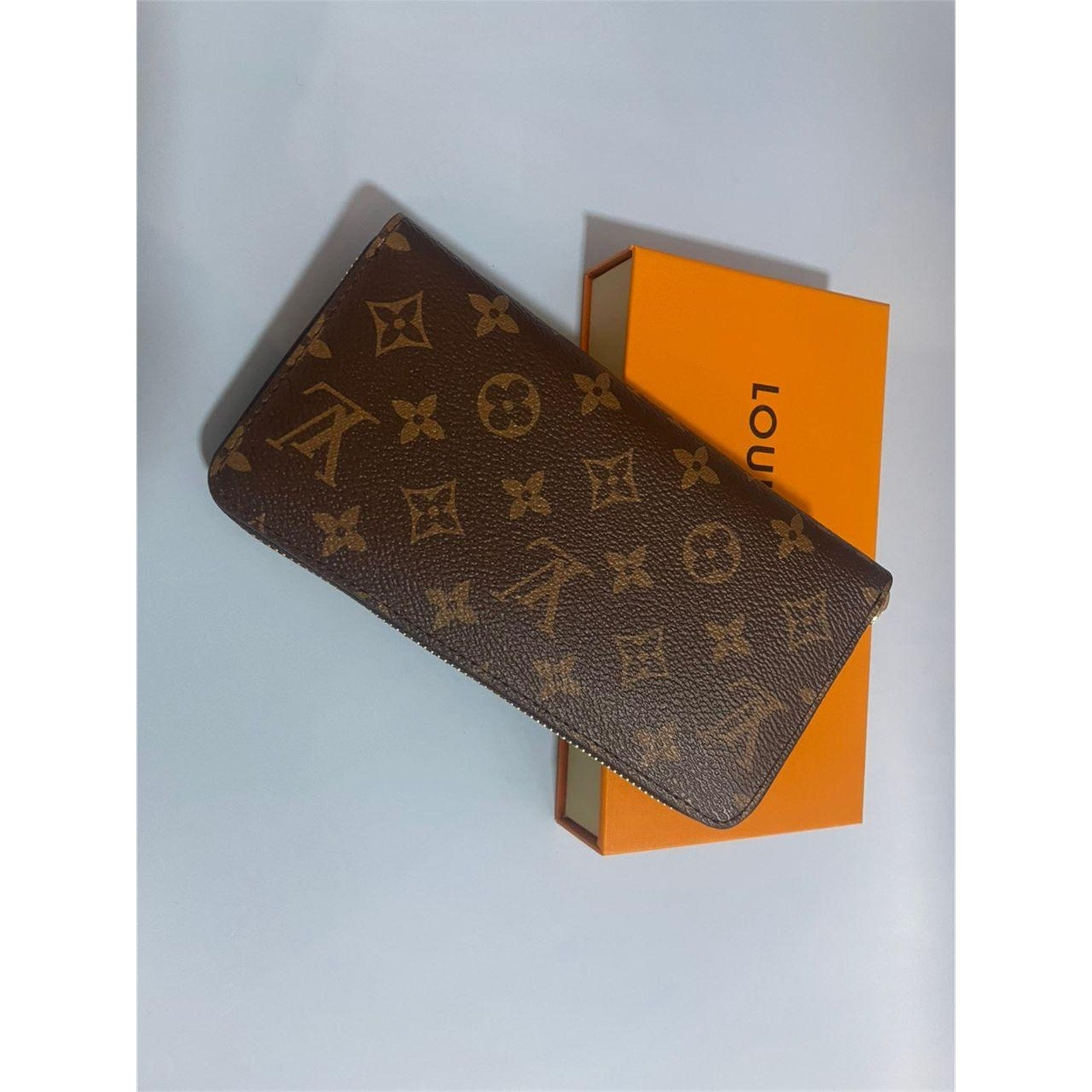 Louis Vuitton Monogram Zippy Wallet Zip Around Long Wallet Brown – Authentic Pre-Owned