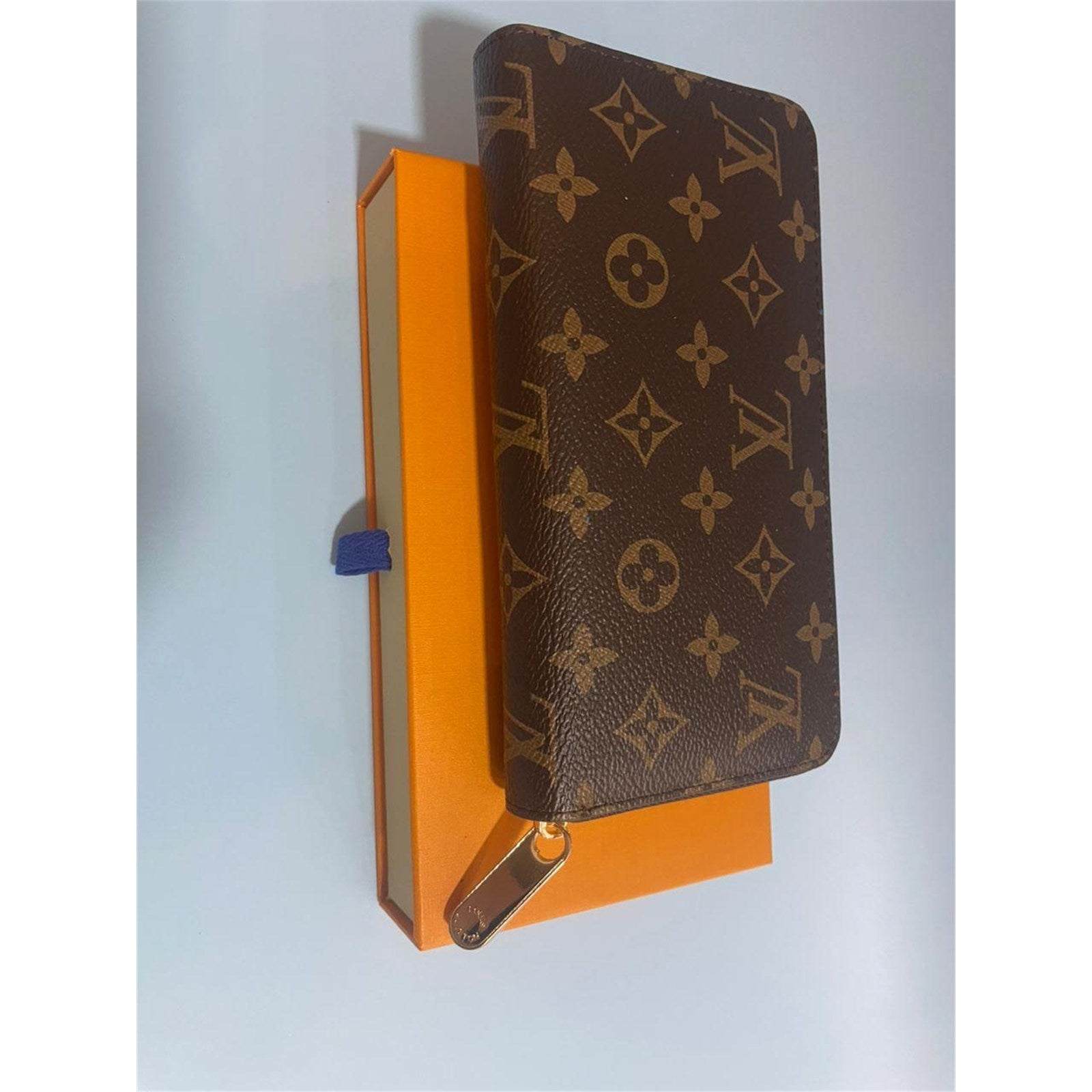 Louis Vuitton Monogram Zippy Wallet Zip Around Long Wallet Brown – Authentic Pre-Owned