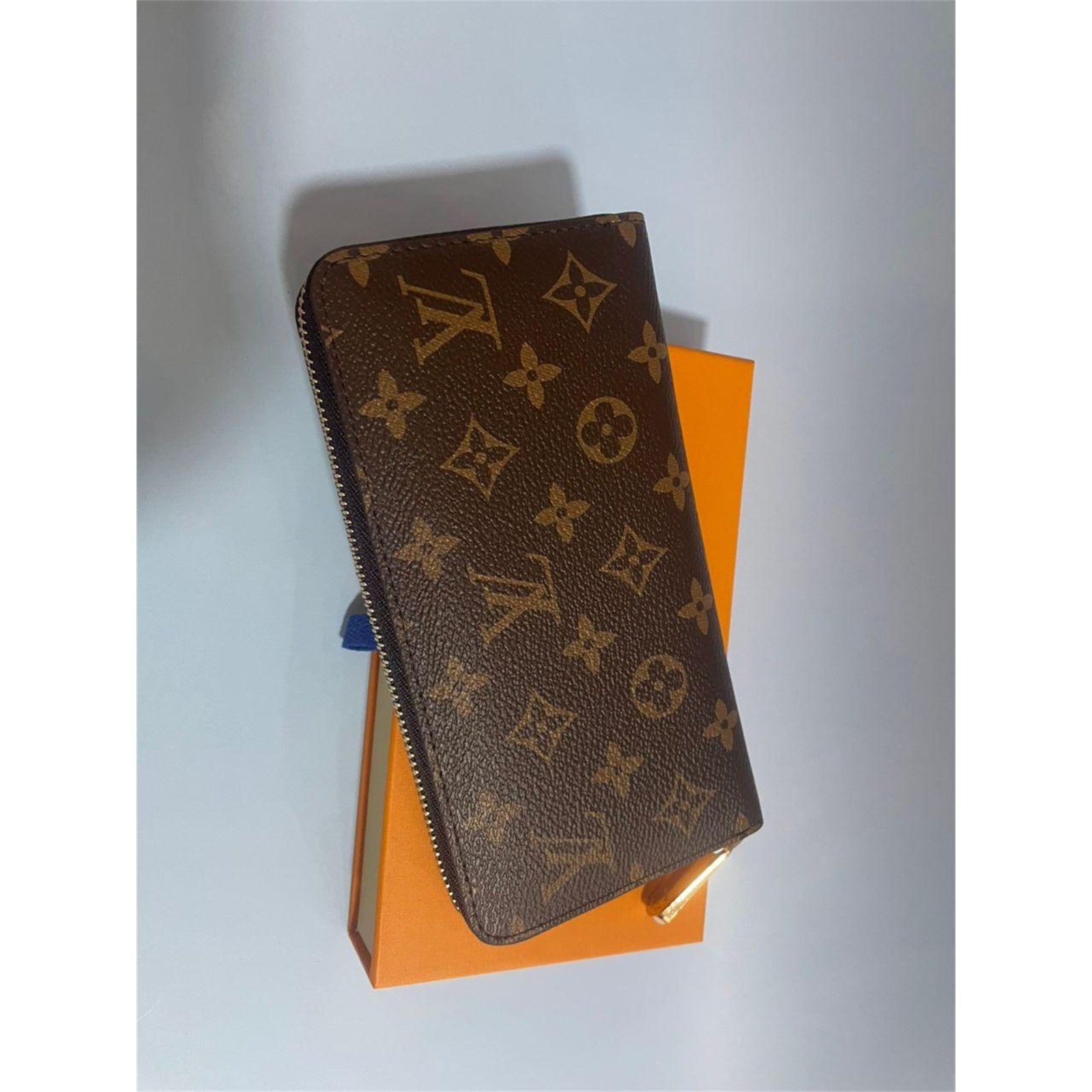 Louis Vuitton Monogram Zippy Wallet Zip Around Long Wallet Brown – Authentic Pre-Owned