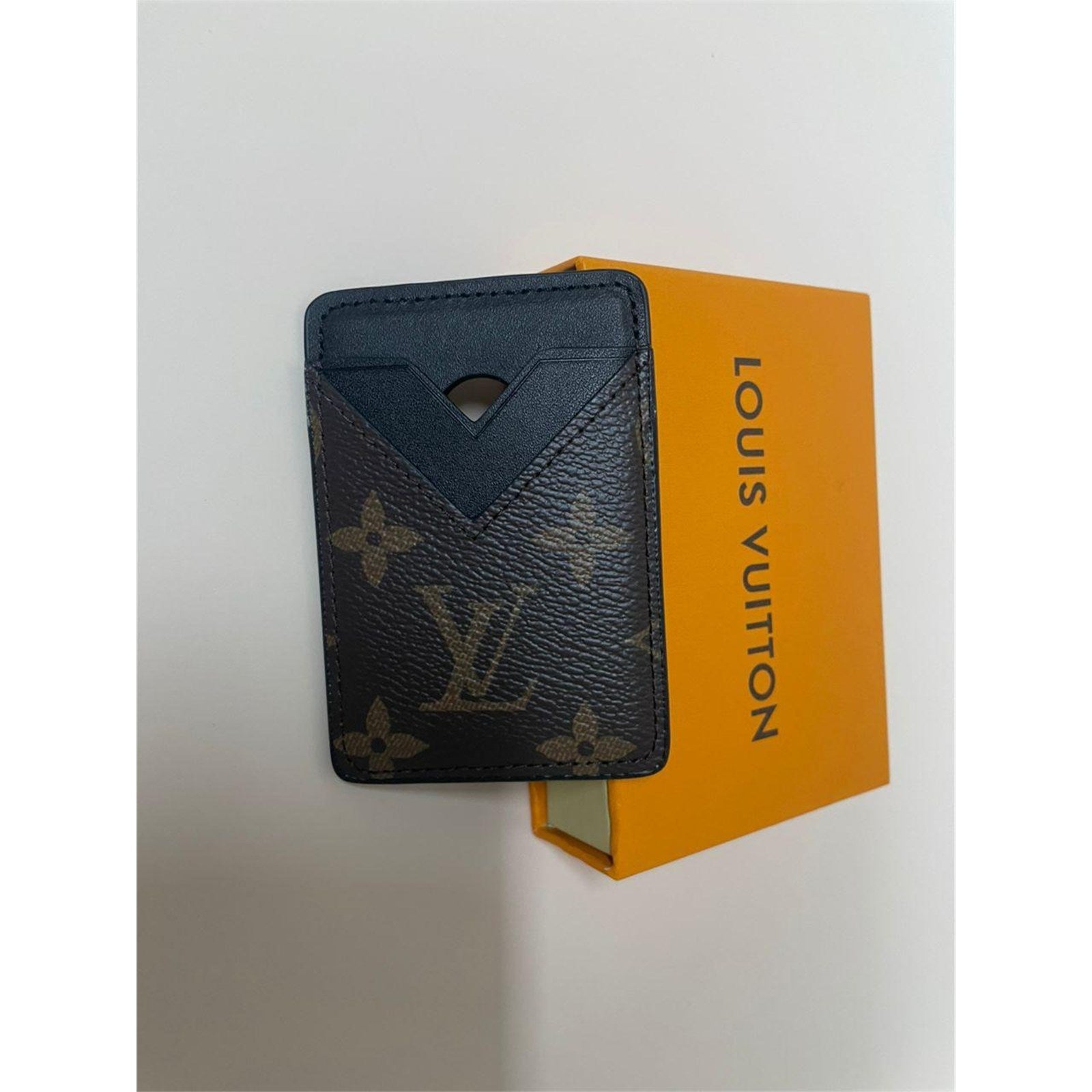 Louis Vuitton Porte Cartes Magnetic Card Holder Brown Monogram – Authentic Pre-Owned