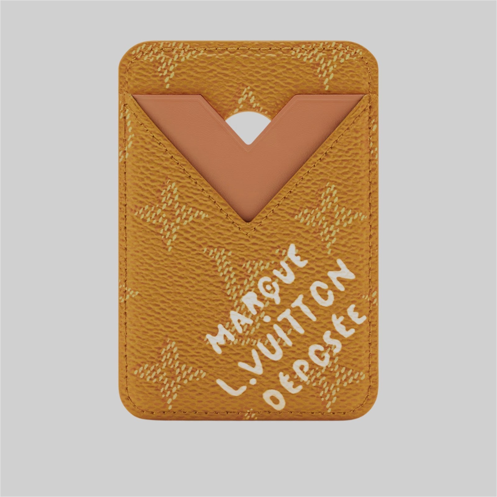 Louis Vuitton Monogram Orange Porte Cult-Magnet MagSafe Card Holder – Authentic Pre-Owned