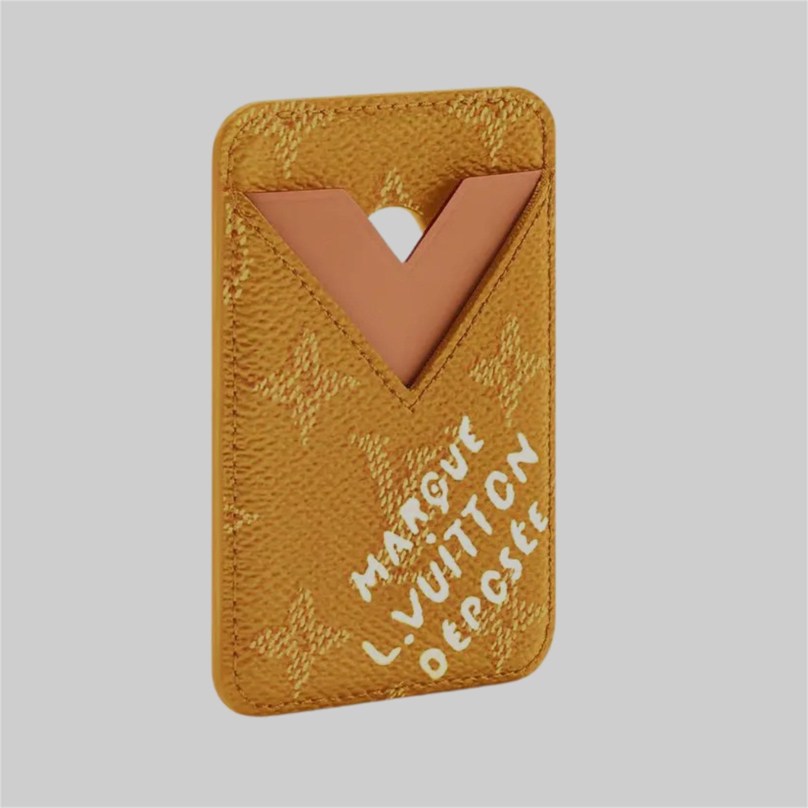 Louis Vuitton Monogram Orange Porte Cult-Magnet MagSafe Card Holder – Authentic Pre-Owned