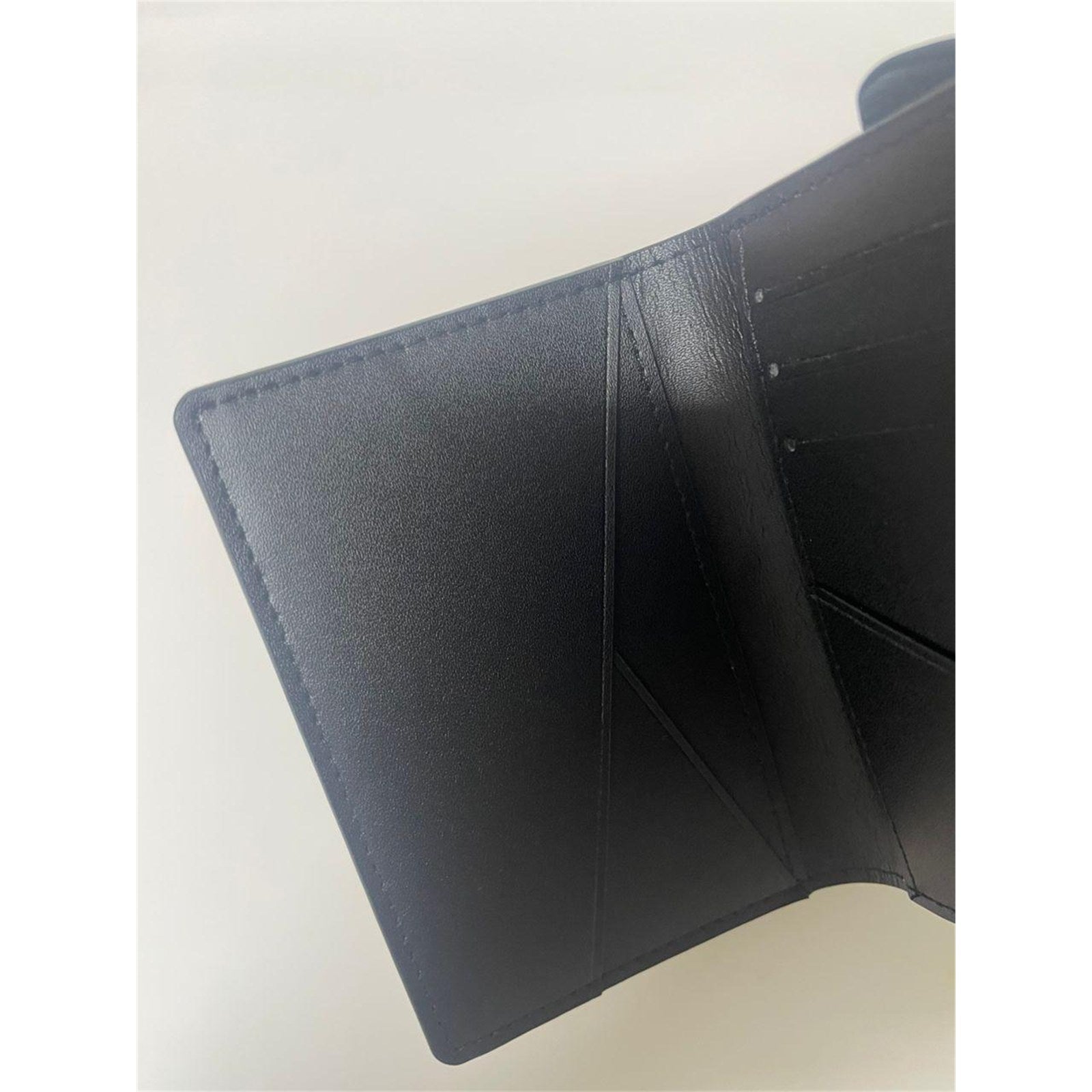 Louis Vuitton Black Monogram Pocket Organizer Men's Card Holder Wallet – Authentic Pre-Owned