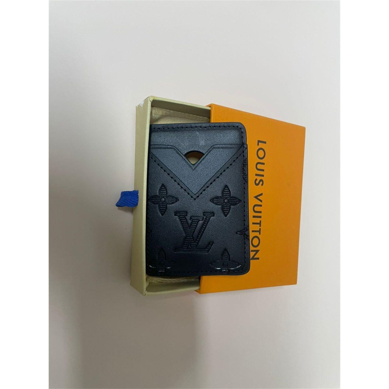 Louis Vuitton Magnetic Card Holder Black – Authentic Pre-Owned