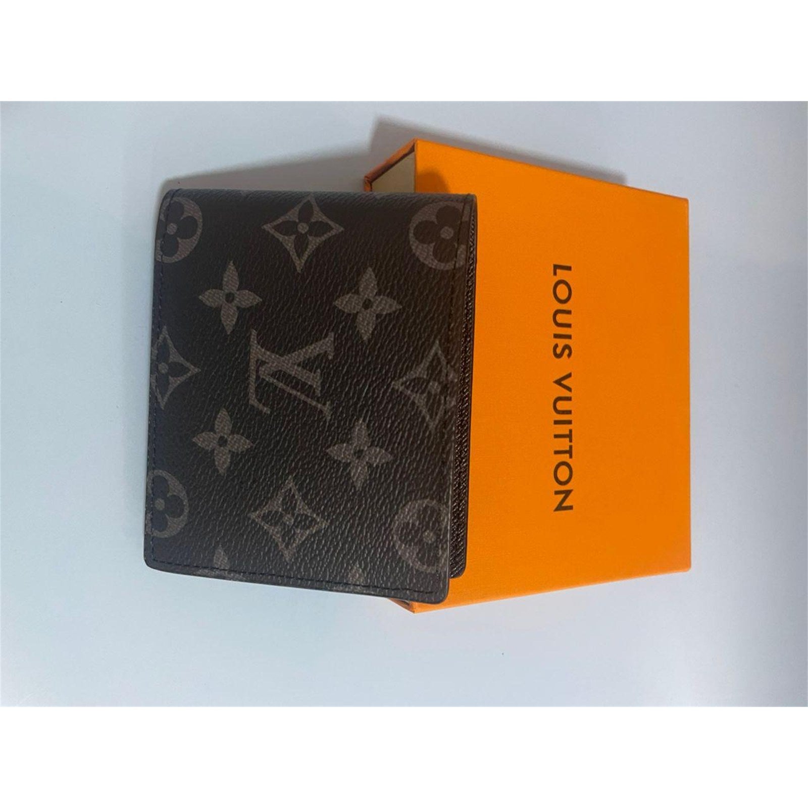 Louis Vuitton Slender Wallet Monogram Eclipse Men's Bifold Black – Authentic Pre-Owned
