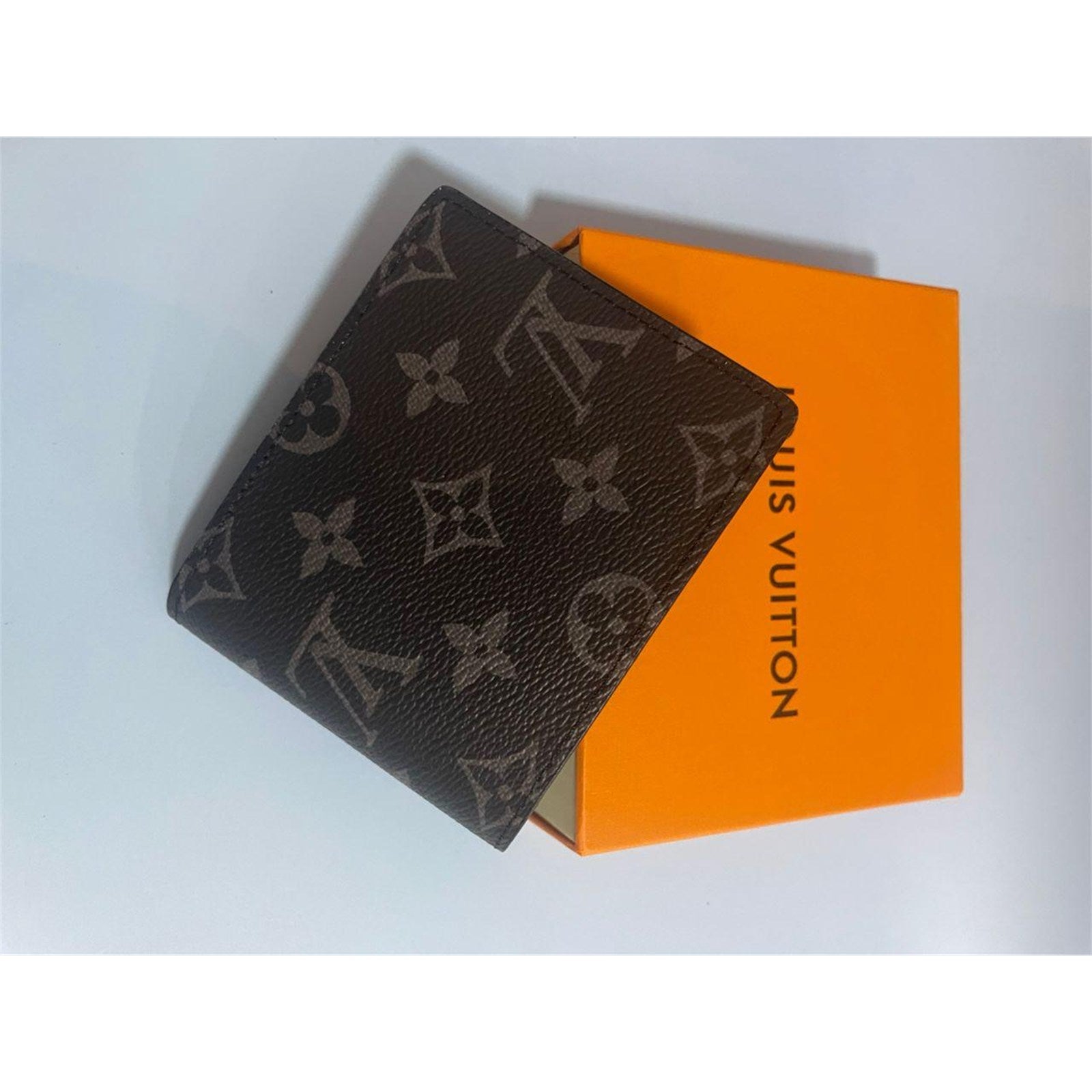 Louis Vuitton Slender Wallet Monogram Eclipse Men's Bifold Black – Authentic Pre-Owned