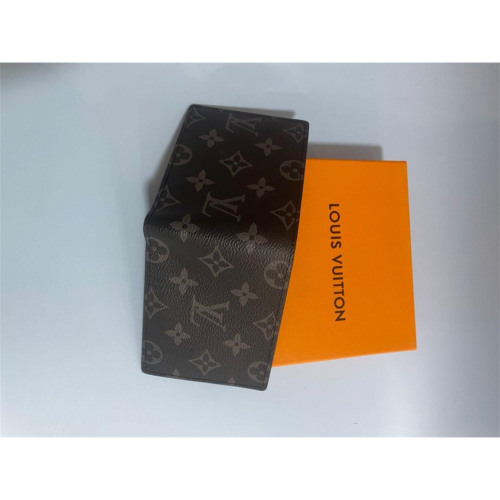 Louis Vuitton Slender Wallet Monogram Eclipse Men's Bifold Black – Authentic Pre-Owned