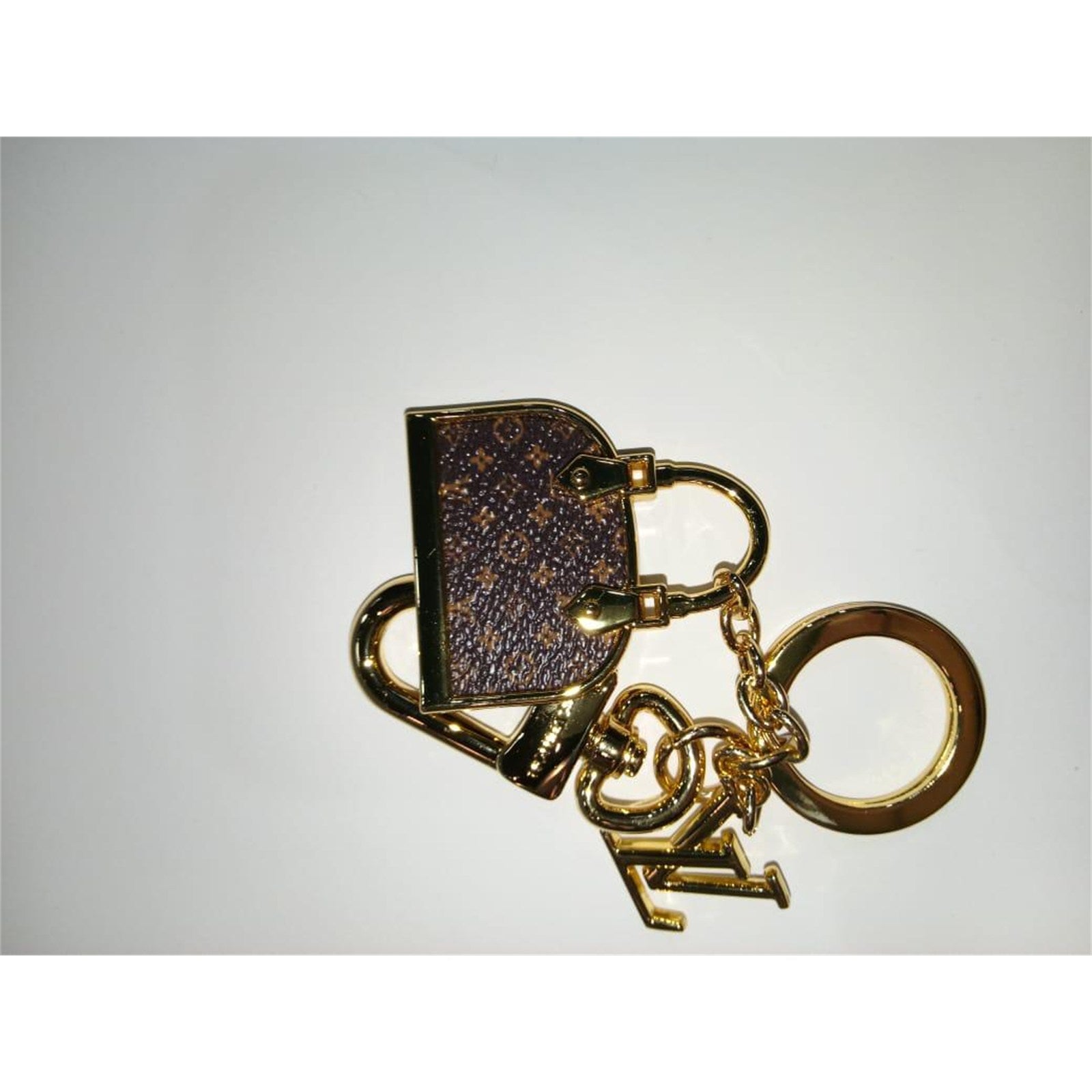 Louis Vuitton Monogram Iconic Keychain Alma Charm Gold Hardware – Authentic Pre-Owned