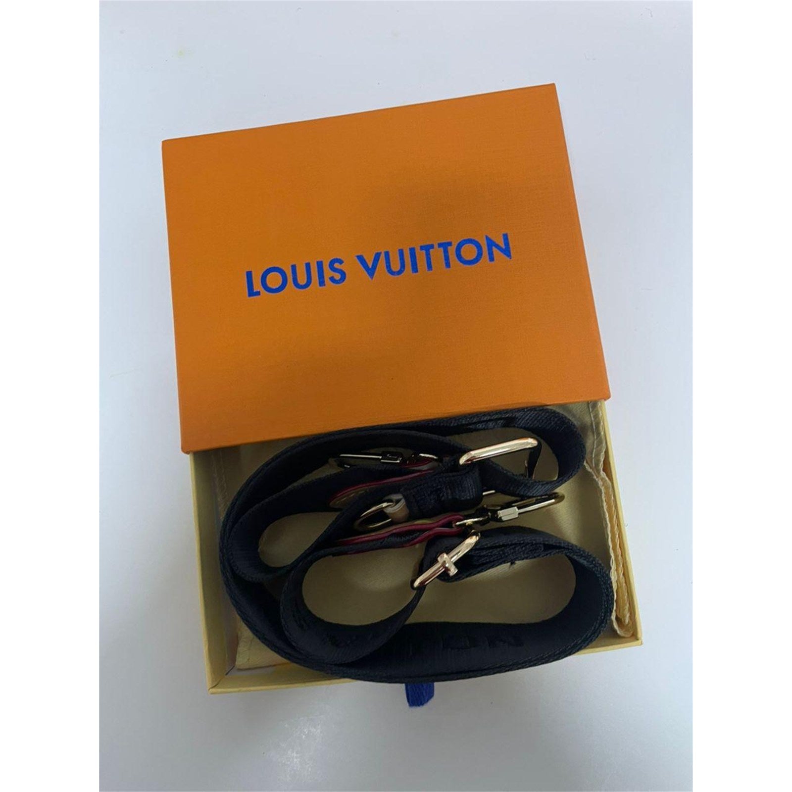 Louis Vuitton Adjustable Crossbody Shoulder Strap Black – Authentic Pre-Owned