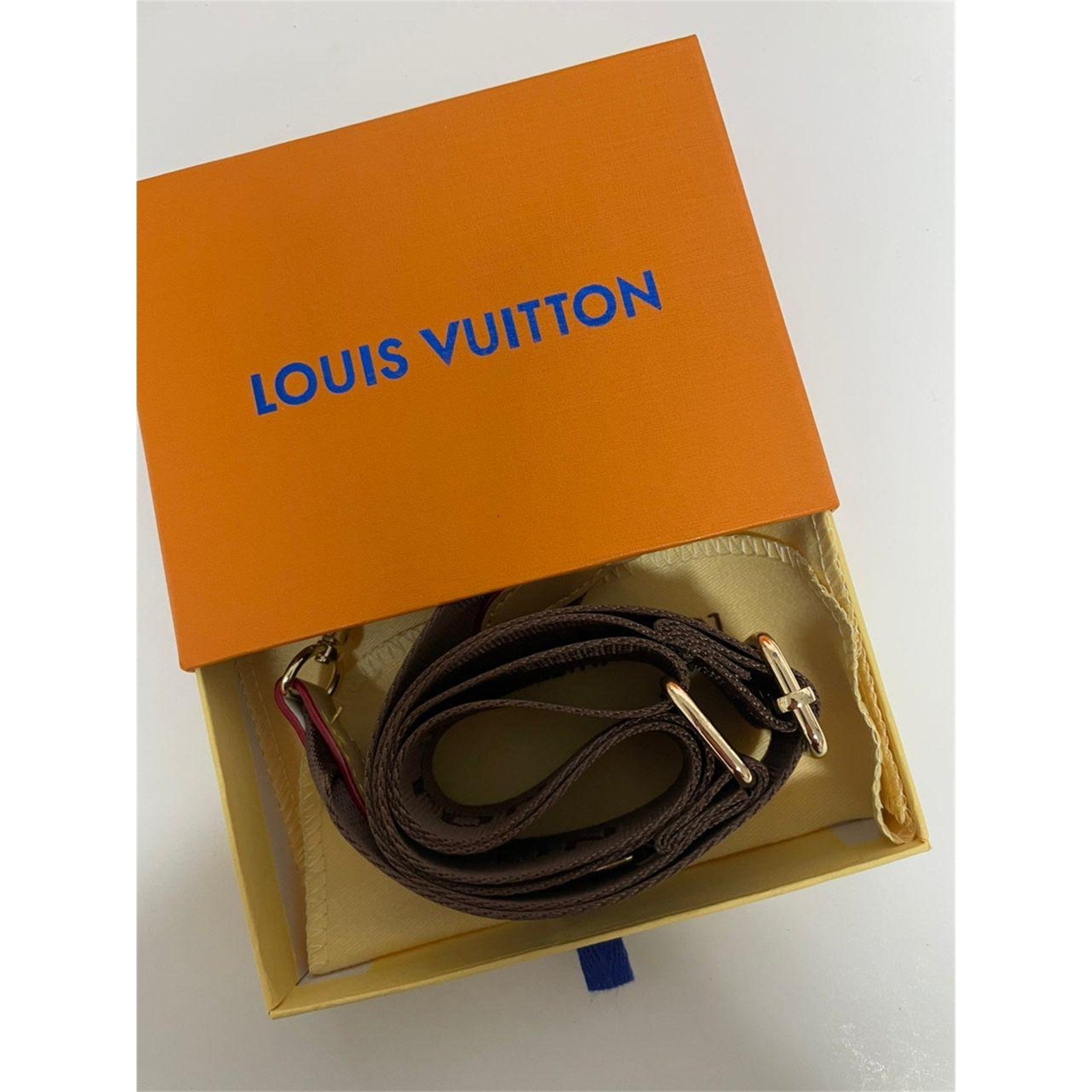Louis Vuitton Adjustable Crossbody Shoulder Strap Brown – Authentic Pre-Owned