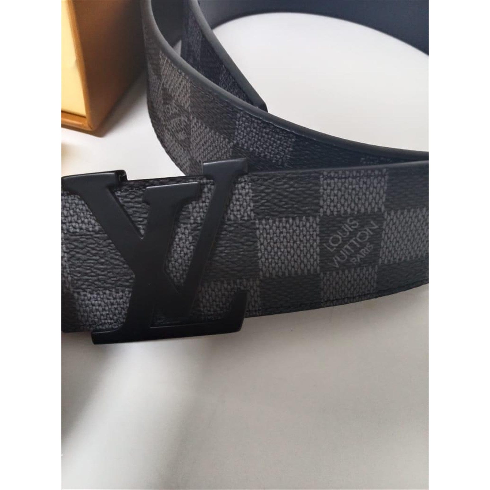 Louis Vuitton Damier Graphite 40mm Belt Size 95/38 – Authentic Pre-Owned