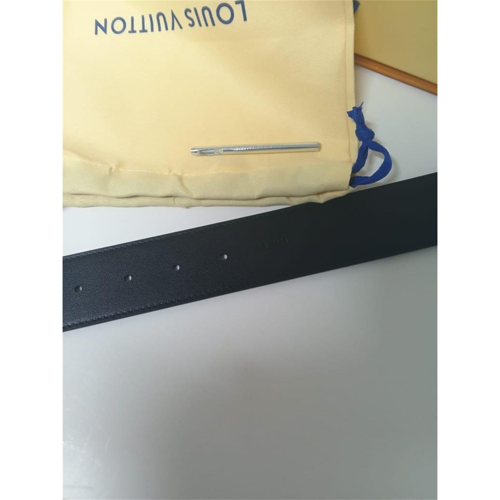 Louis Vuitton Damier Graphite 40mm Belt Size 95/38 – Authentic Pre-Owned