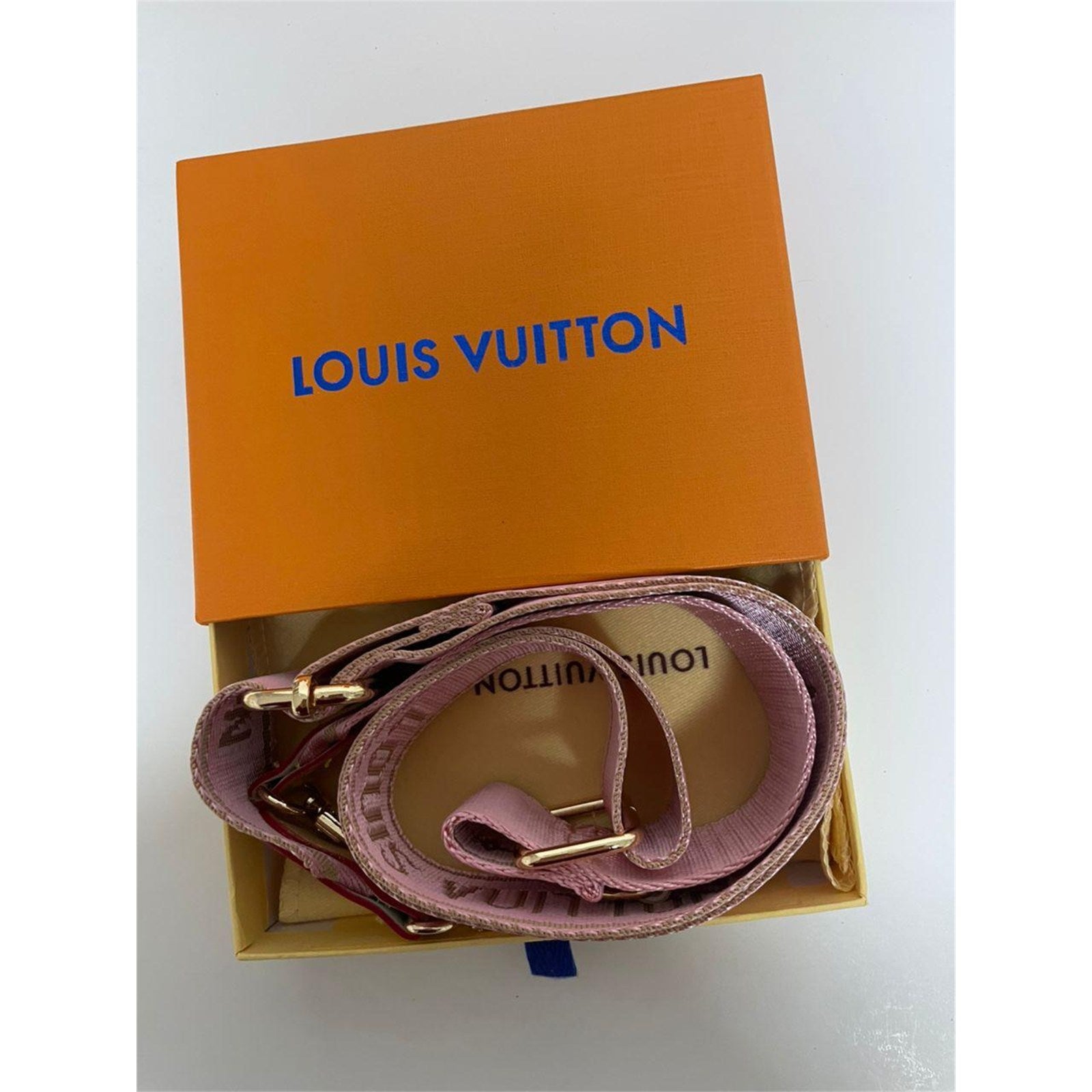 Louis Vuitton Adjustable Crossbody Shoulder Strap Pink – Authentic Pre-Owned