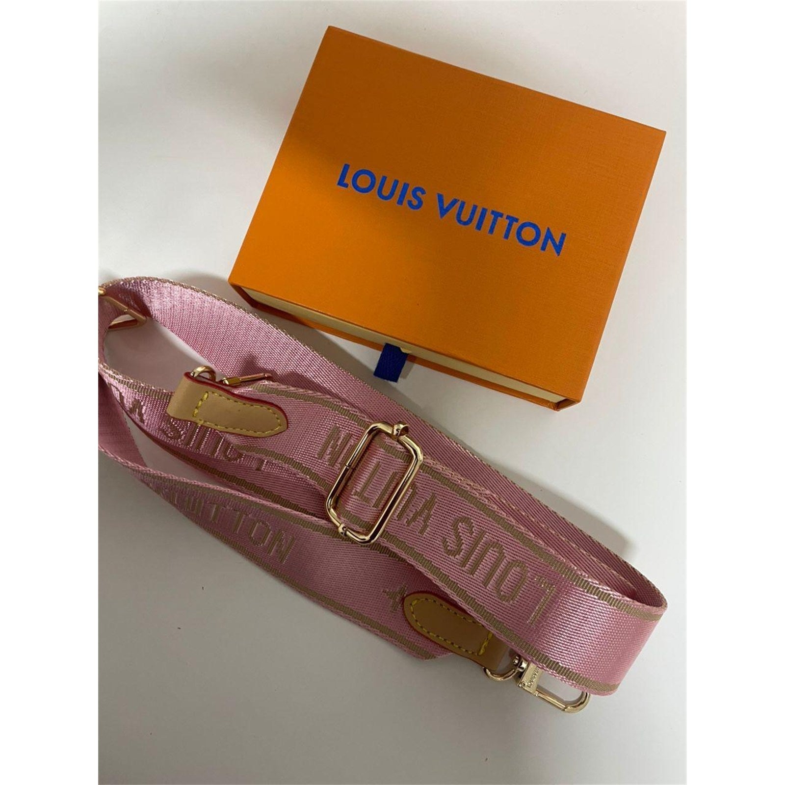 Louis Vuitton Adjustable Crossbody Shoulder Strap Pink – Authentic Pre-Owned