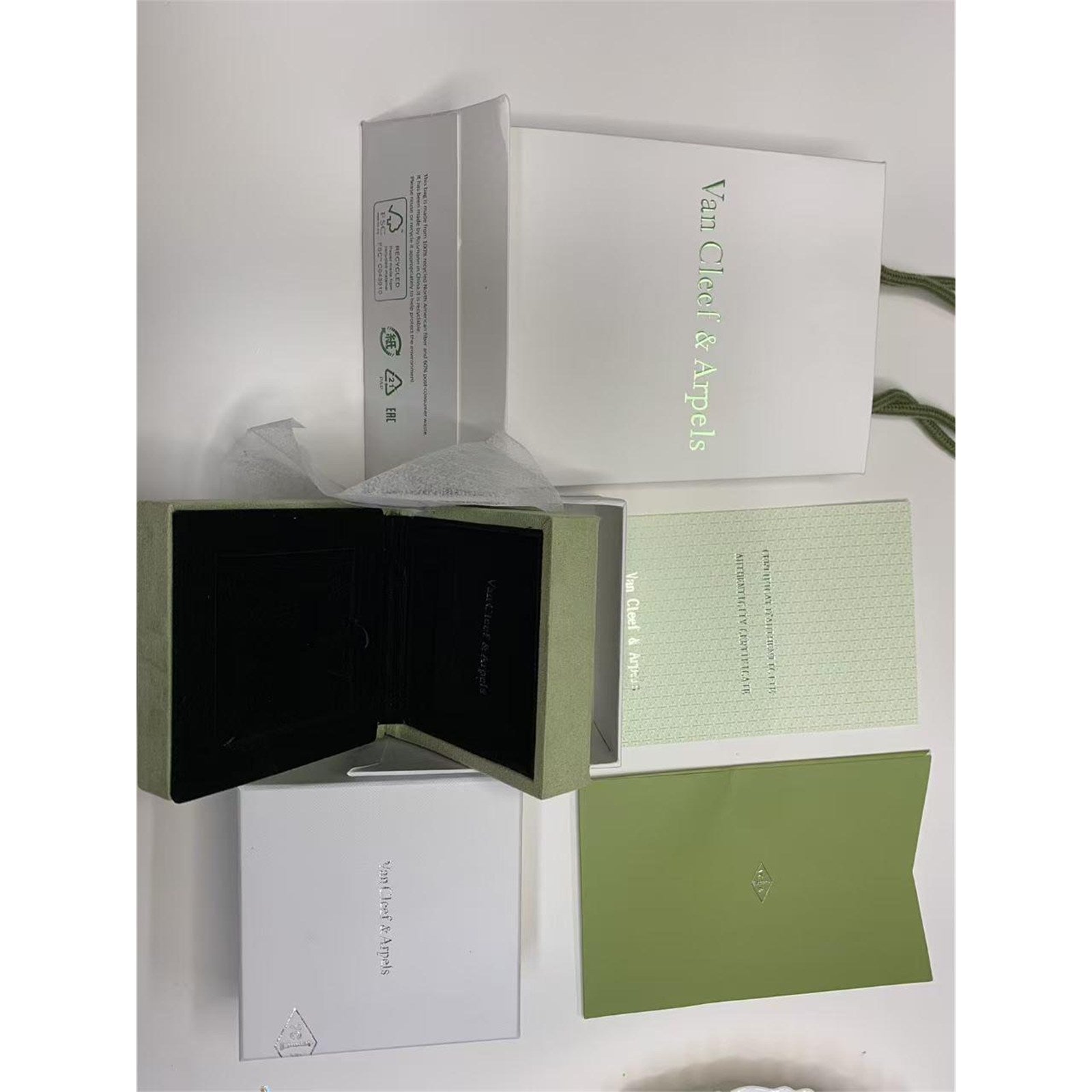 Van Cleef & Arpels Necklace & Earring Travel Jewellery Case – Authentic, Box Only