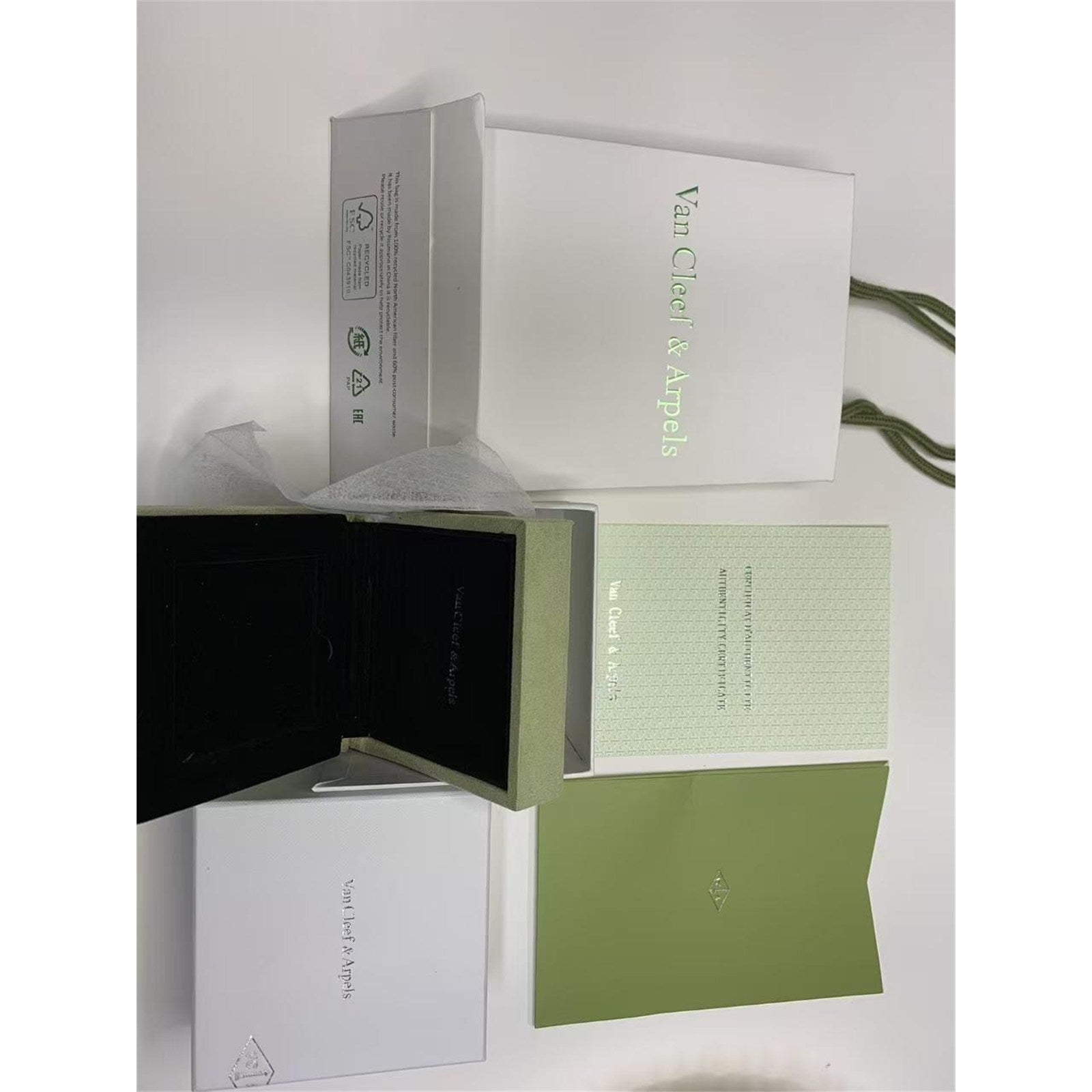 Van Cleef & Arpels Necklace & Earring Travel Jewellery Case – Authentic, Box Only