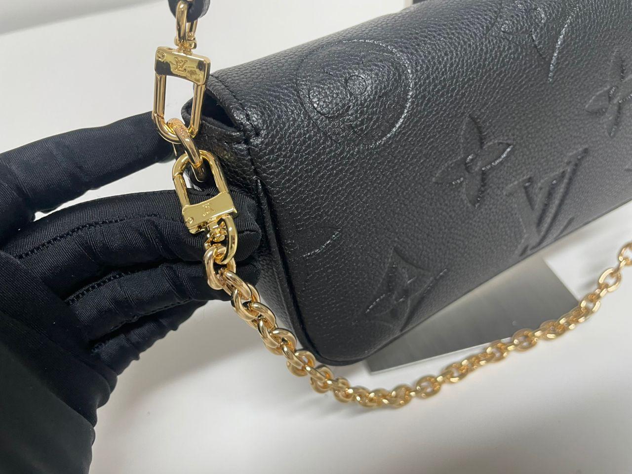 Louis Vuitton Monogram Empreinte Wallet on Chain Ivy Shoulder Bag