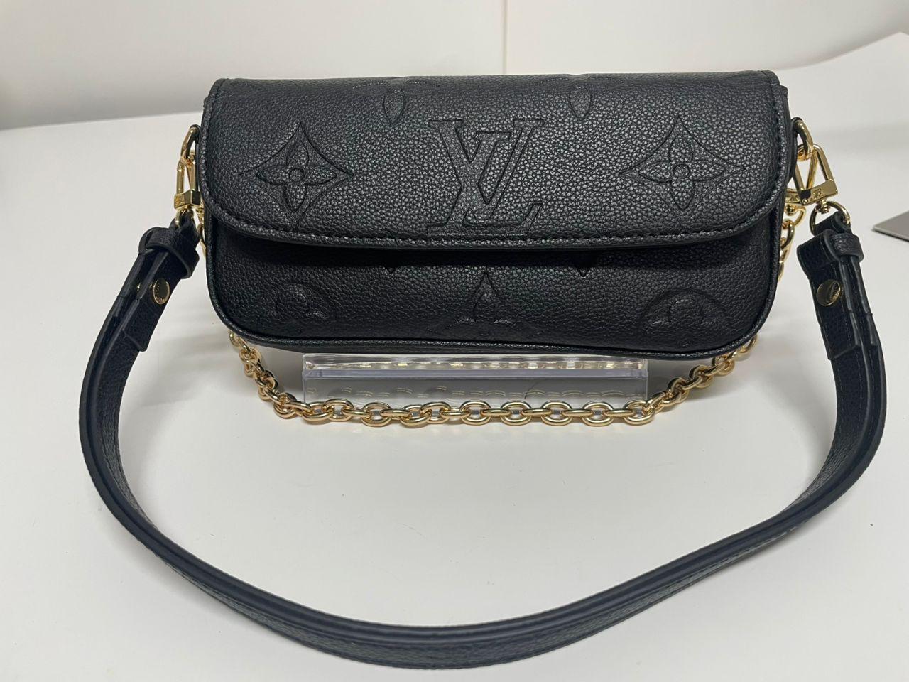 Louis Vuitton Monogram Empreinte Wallet on Chain Ivy Shoulder Bag