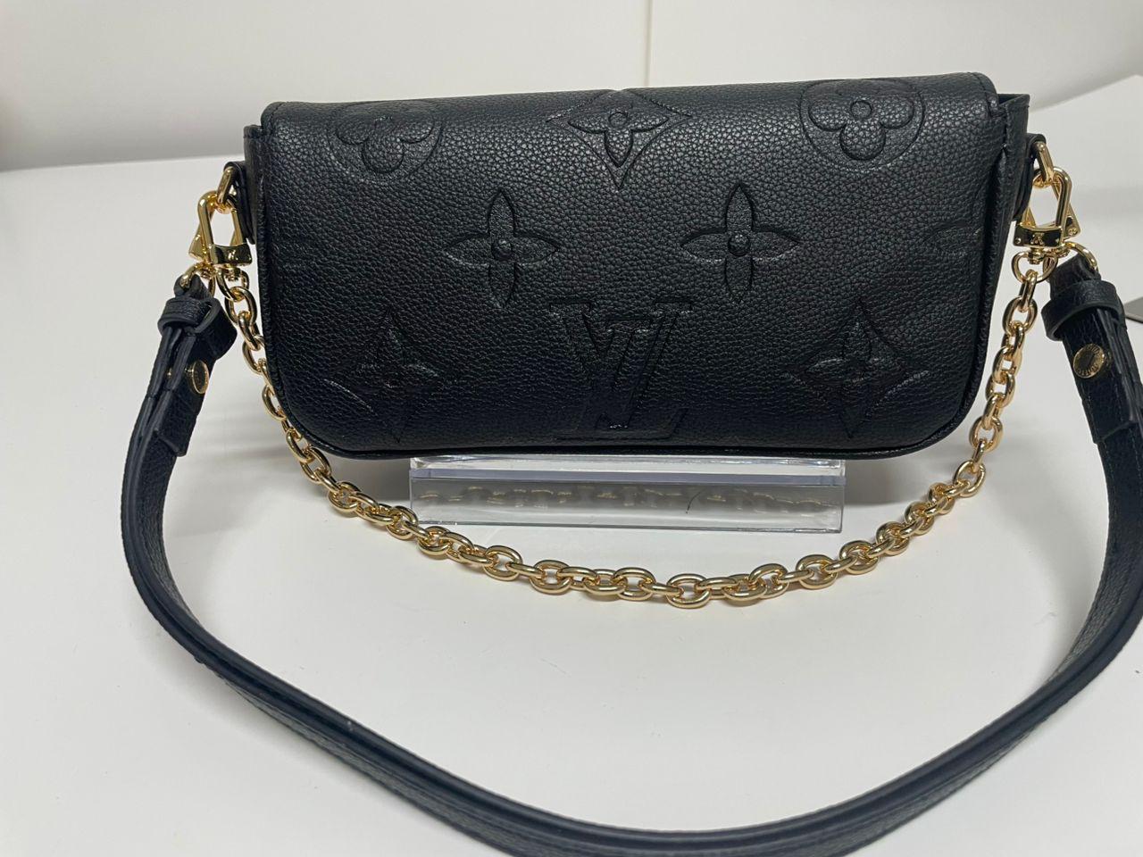 Louis Vuitton Monogram Empreinte Wallet on Chain Ivy Shoulder Bag